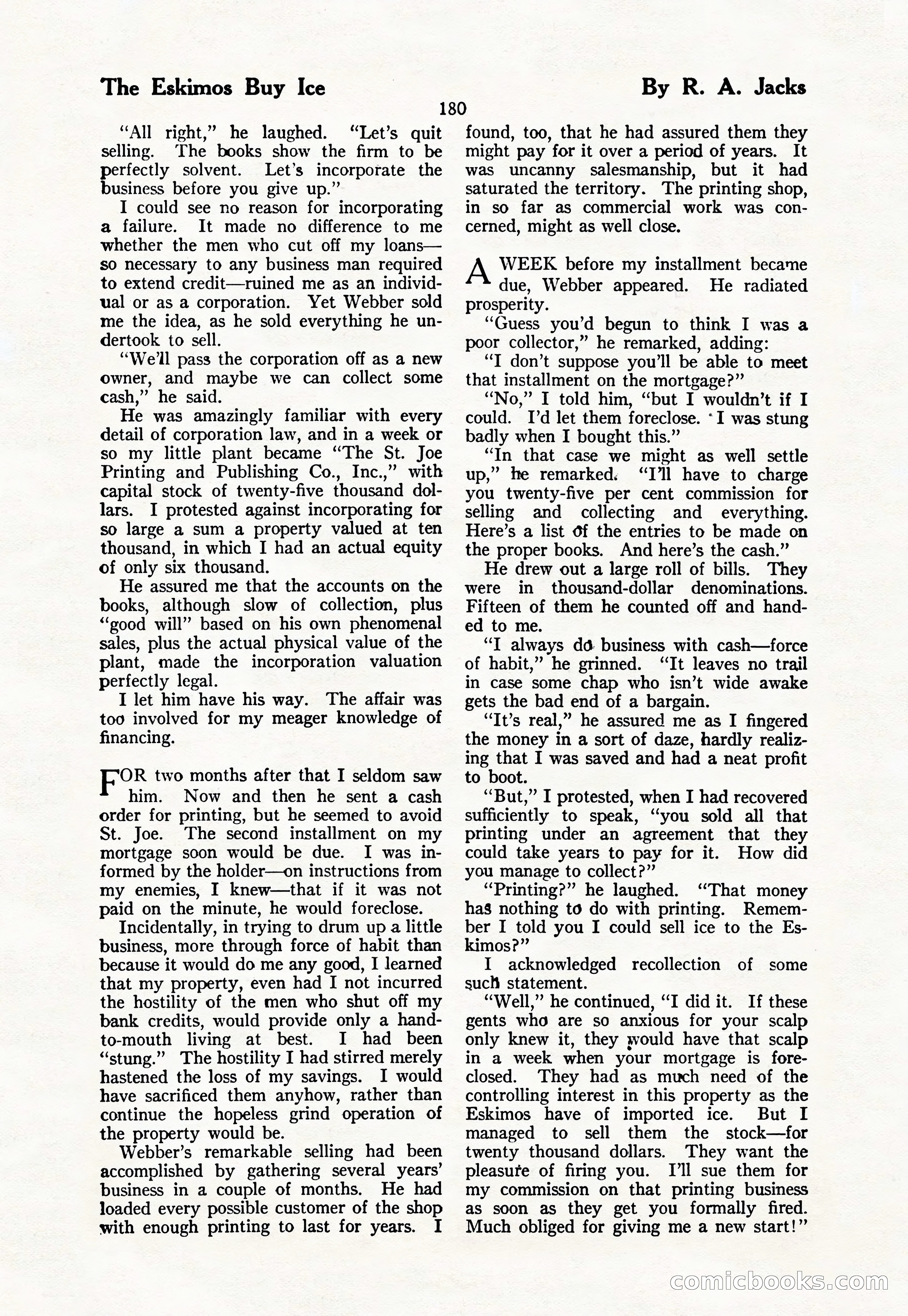The Blue Book Magazine, March 1926 — page 182 of 208