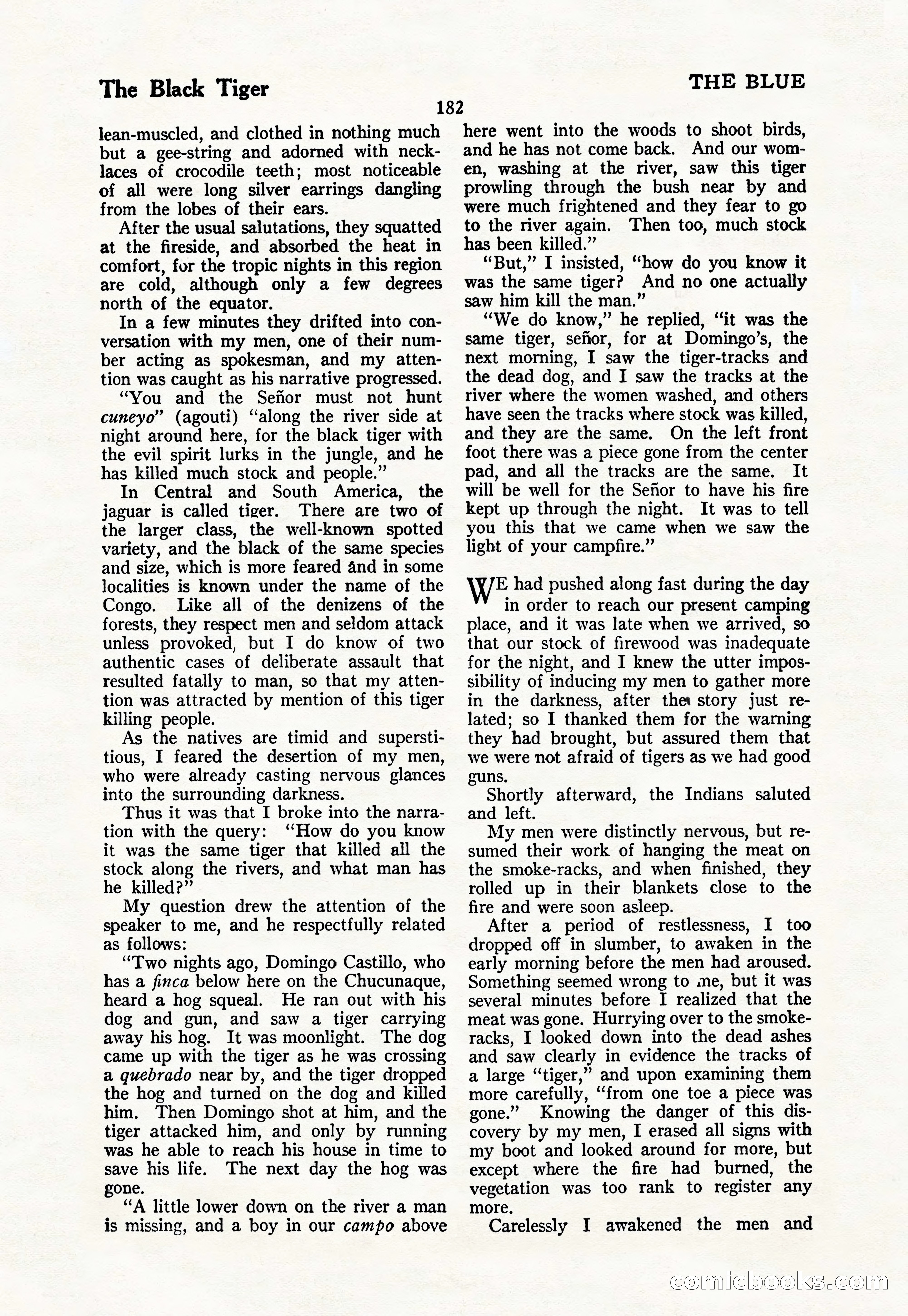 The Blue Book Magazine, March 1926 — page 184 of 208