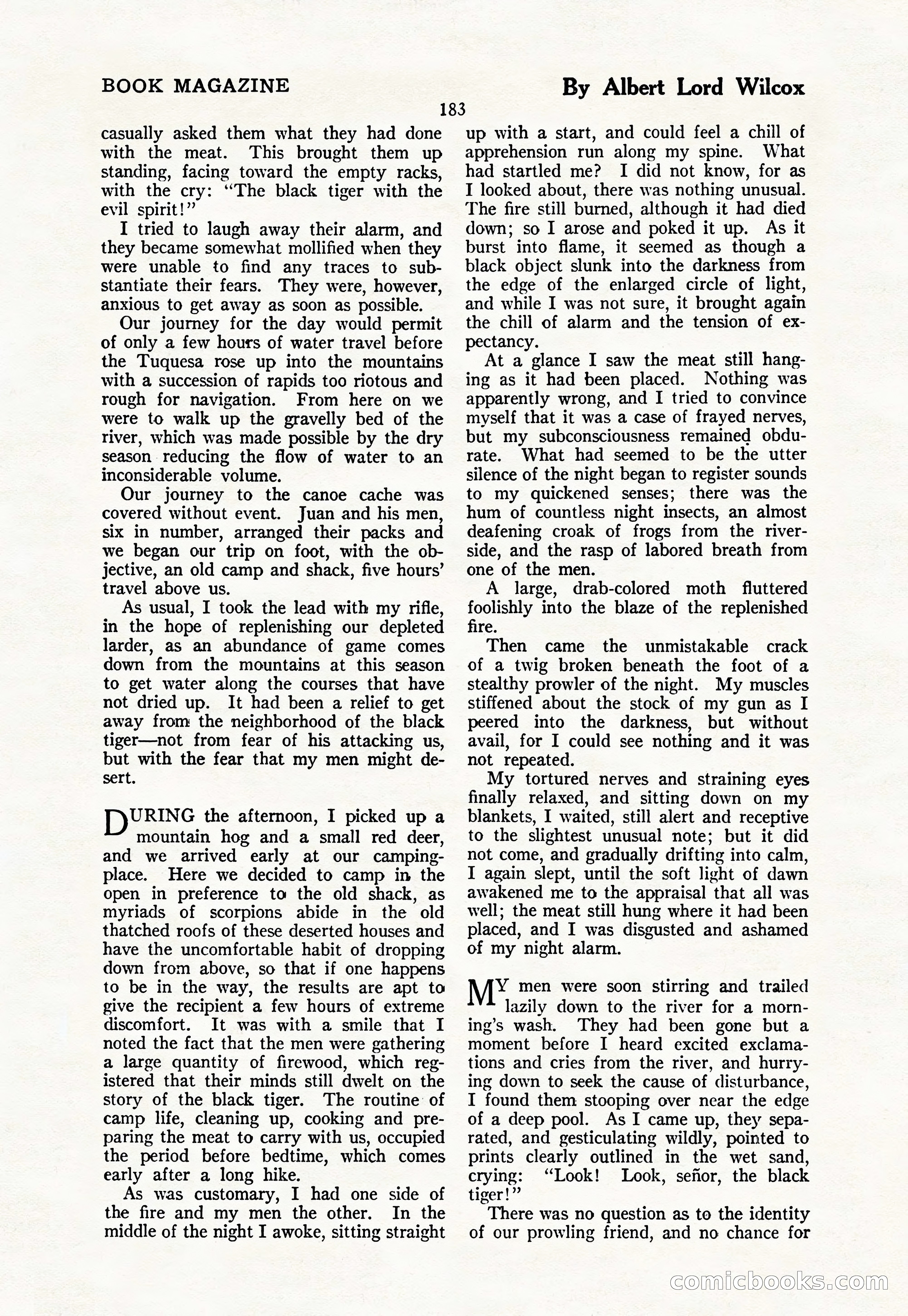 The Blue Book Magazine, March 1926 — page 185 of 208
