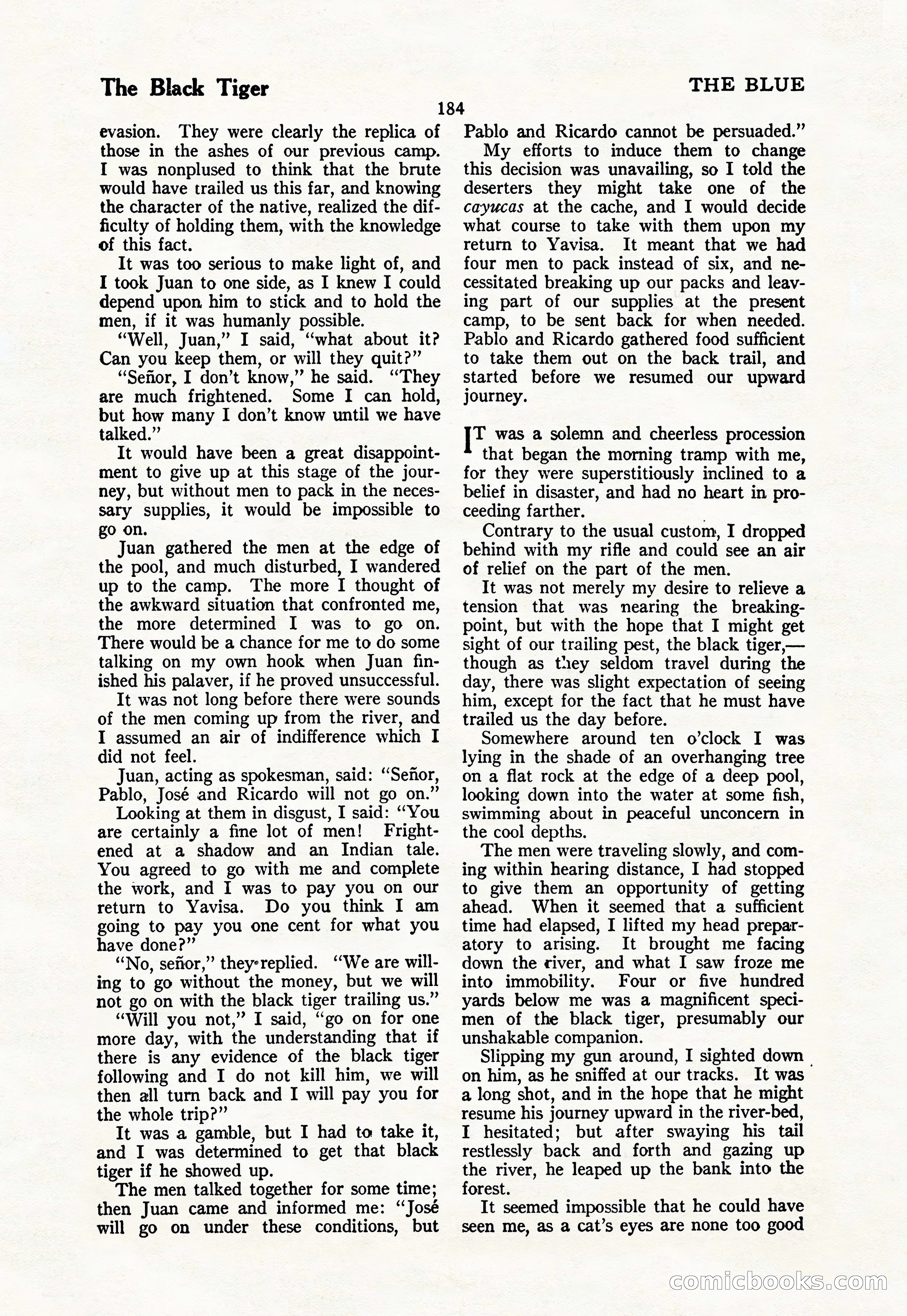The Blue Book Magazine, March 1926 — page 186 of 208