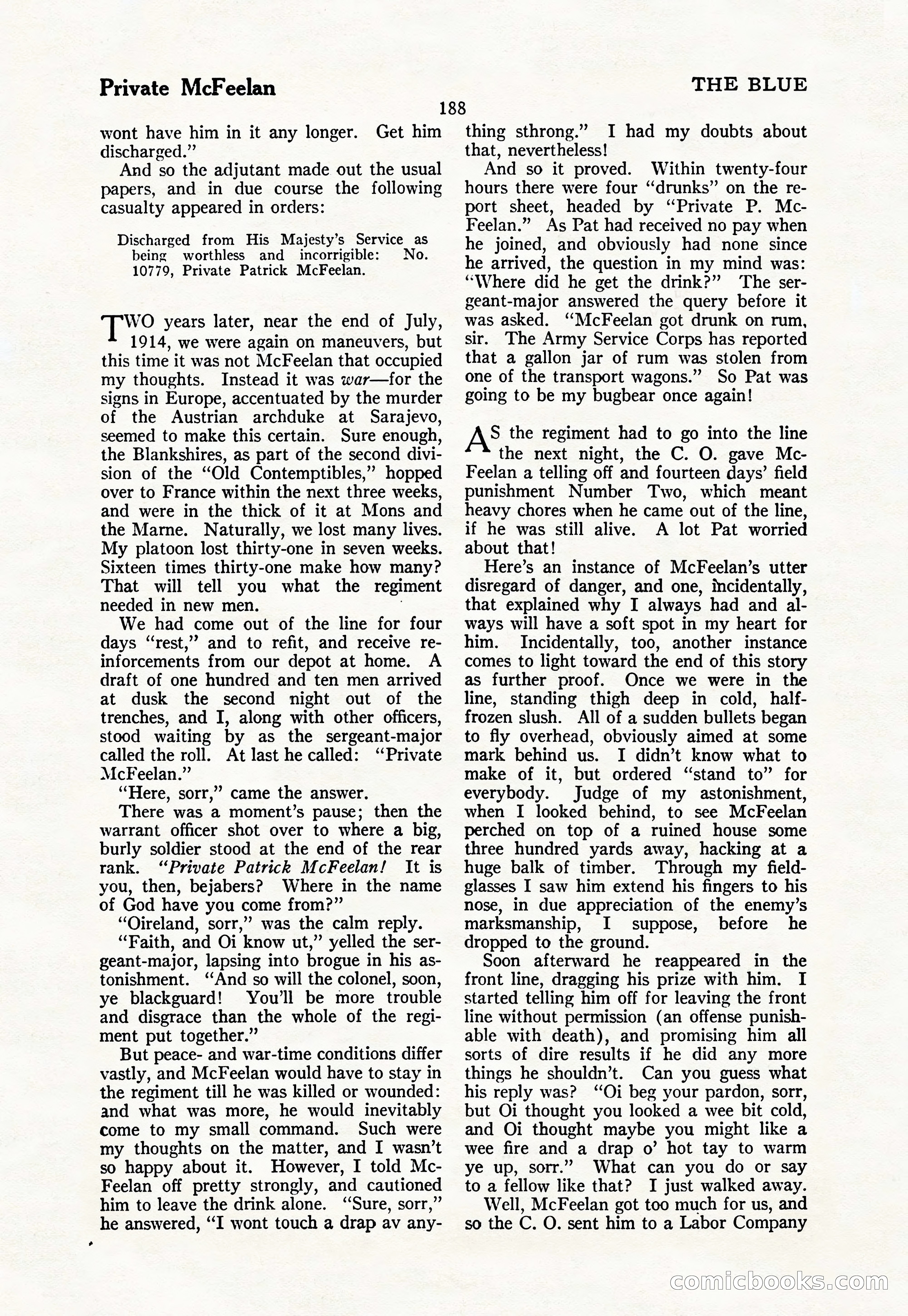 The Blue Book Magazine, March 1926 — page 190 of 208