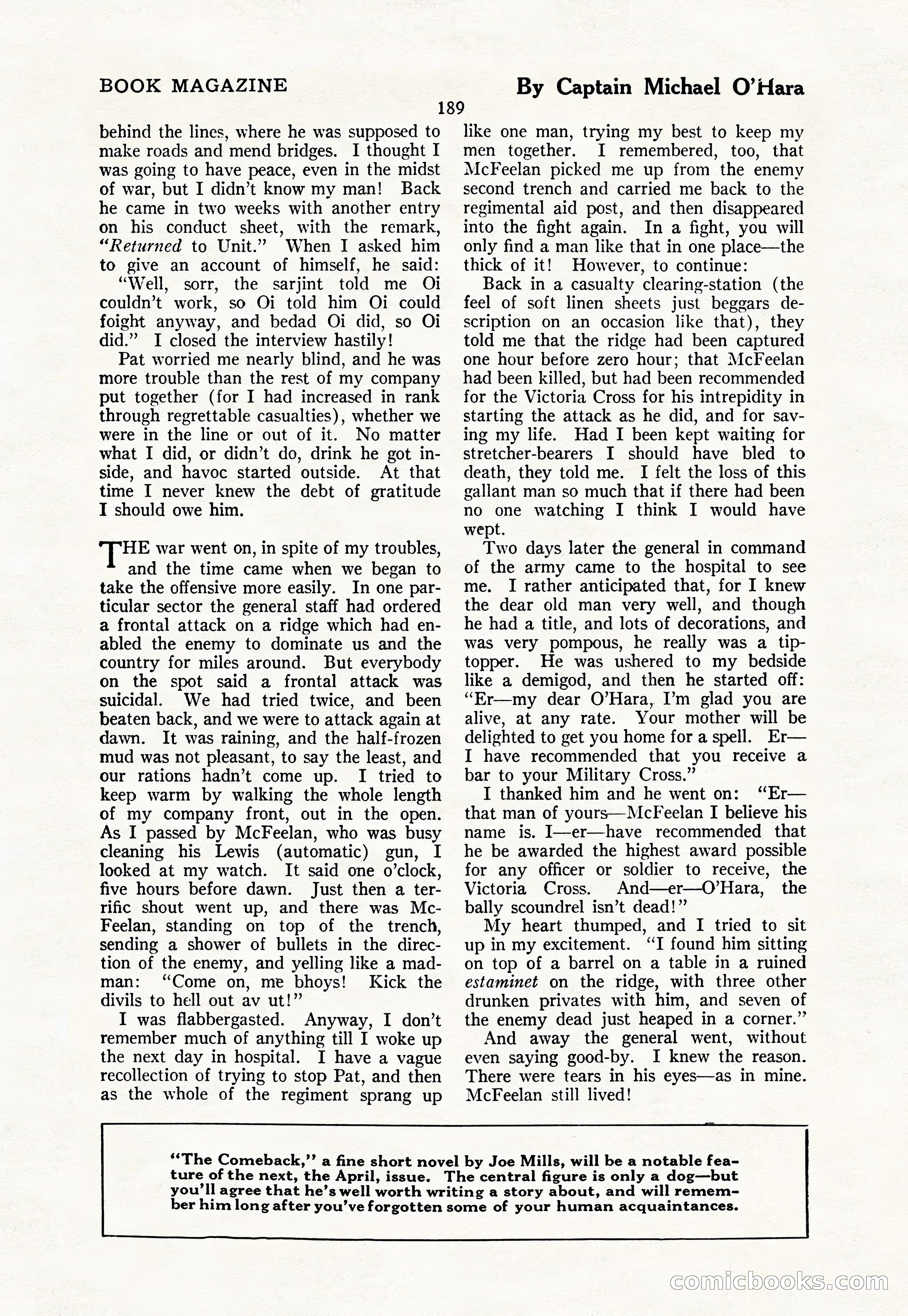The Blue Book Magazine, March 1926 — page 191 of 208