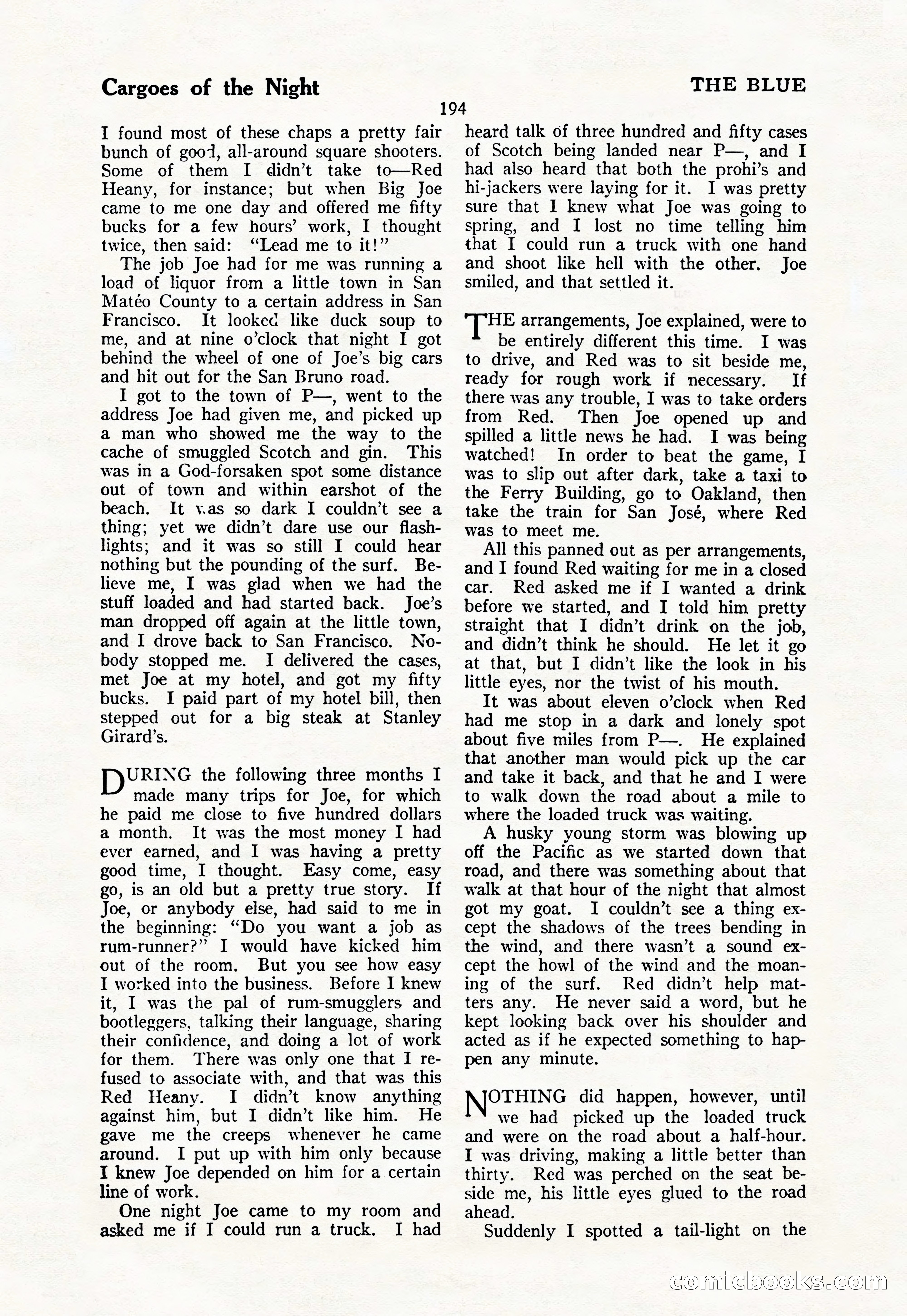 The Blue Book Magazine, March 1926 — page 196 of 208