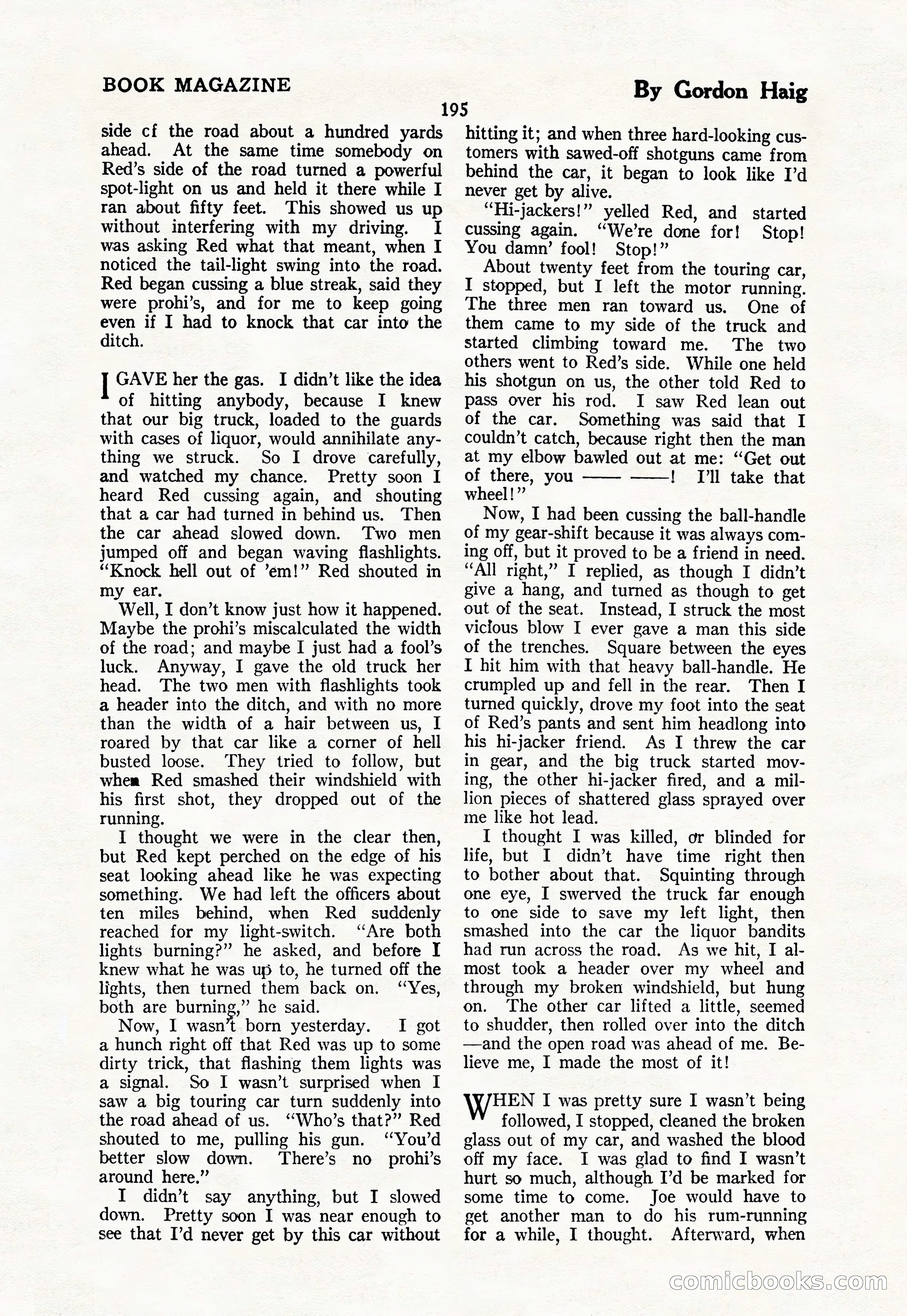 The Blue Book Magazine, March 1926 — page 197 of 208