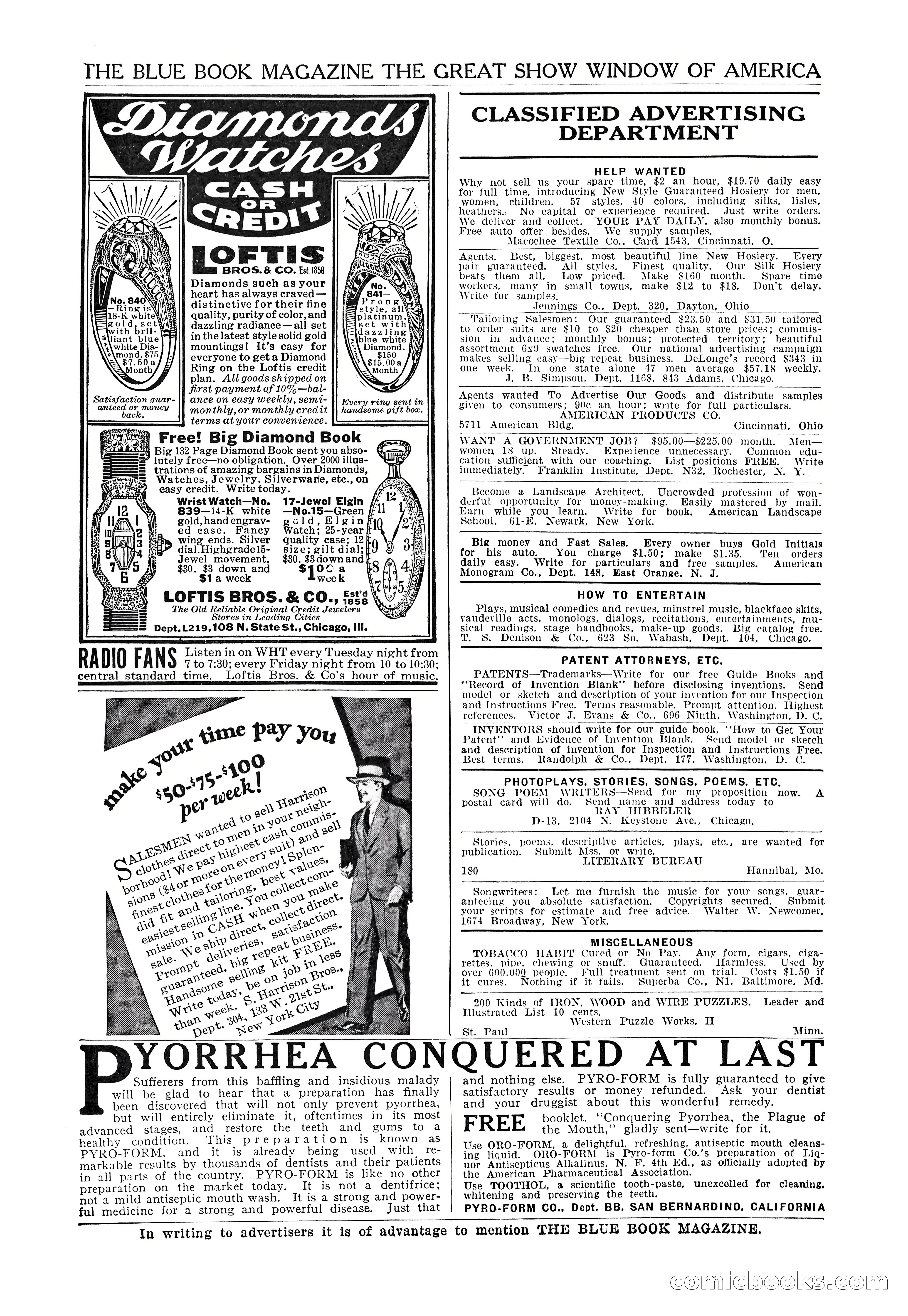 The Blue Book Magazine, March 1926 — page 200 of 208