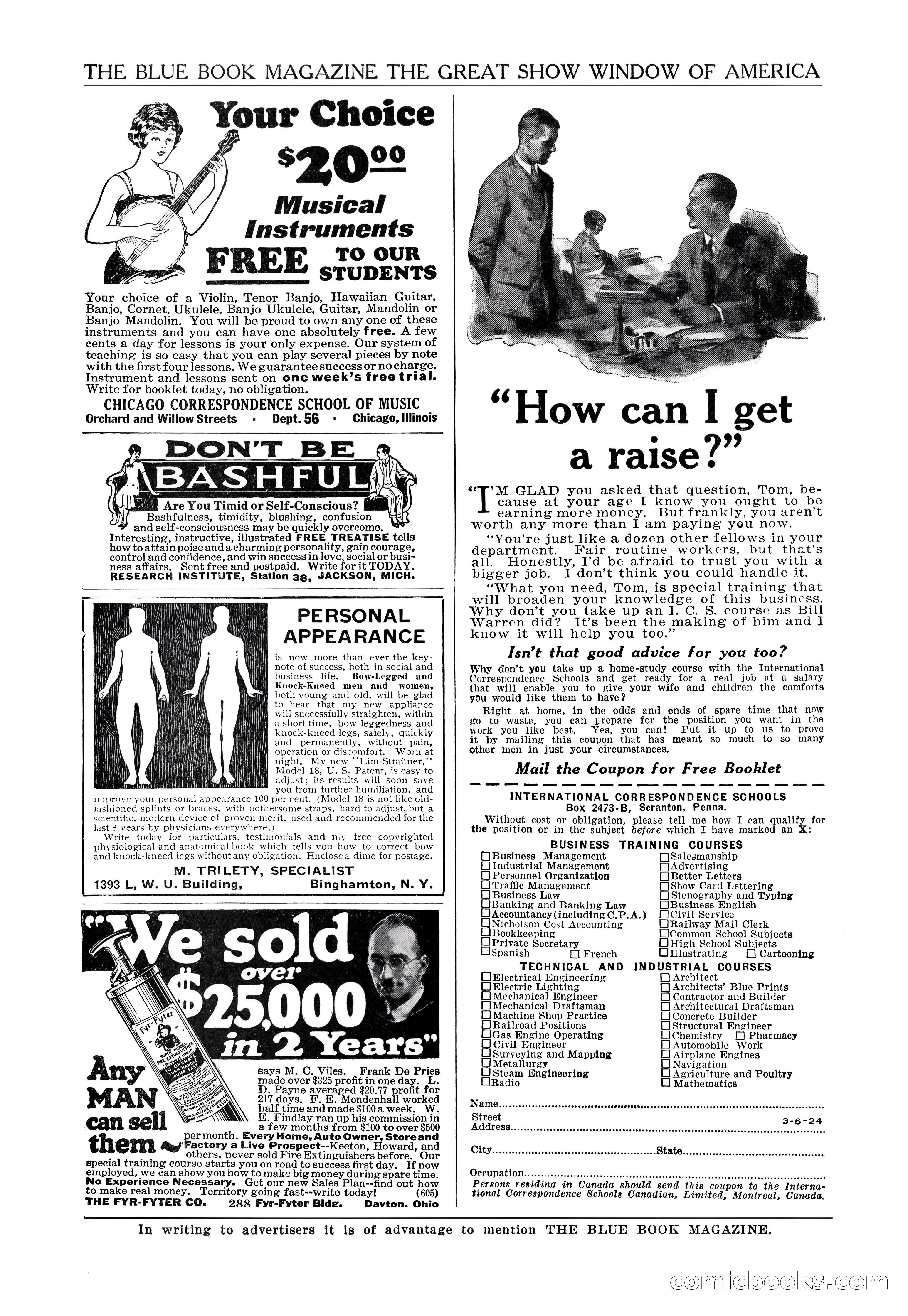 The Blue Book Magazine, March 1926 — page 201 of 208