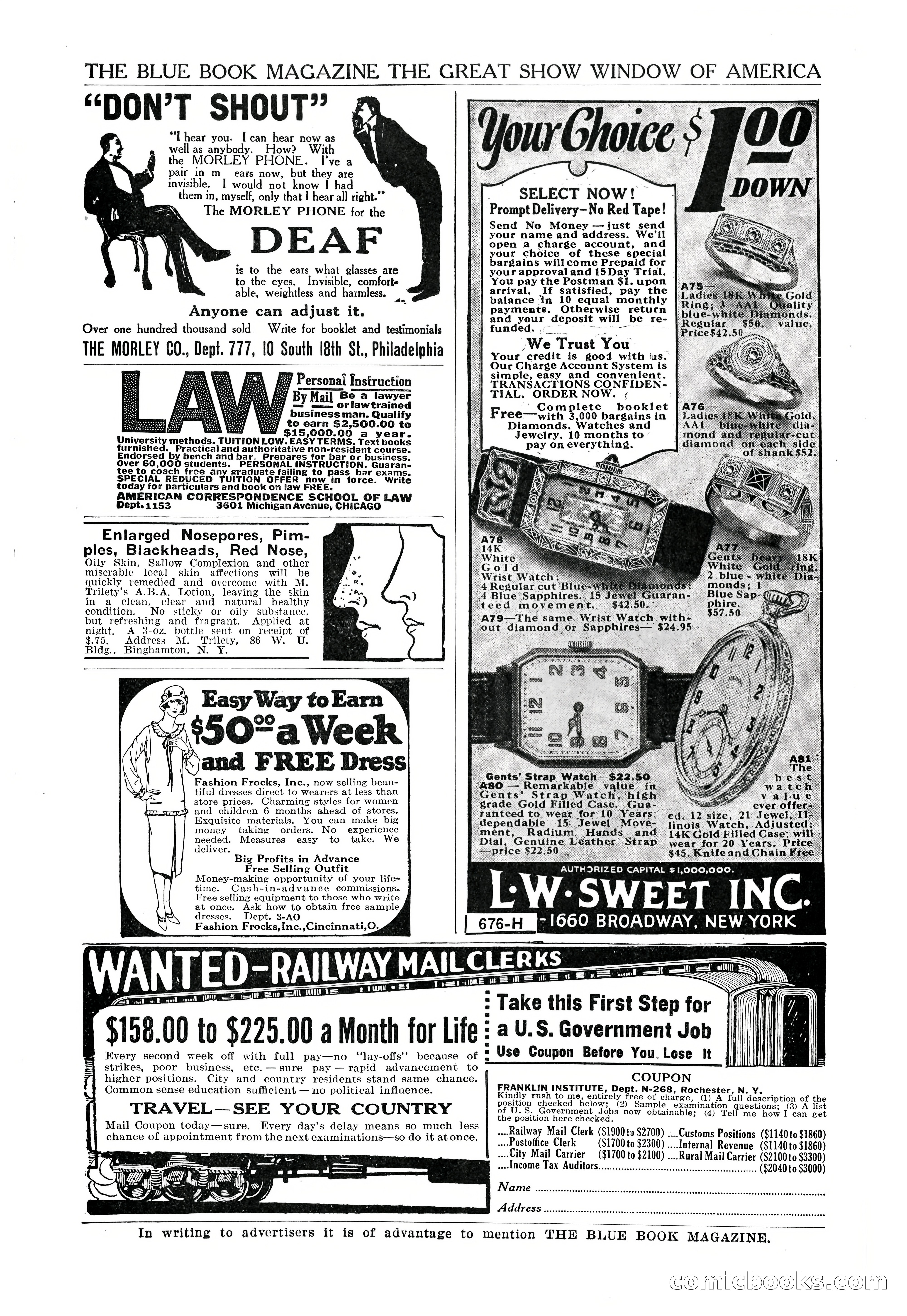 The Blue Book Magazine, March 1926 — page 203 of 208