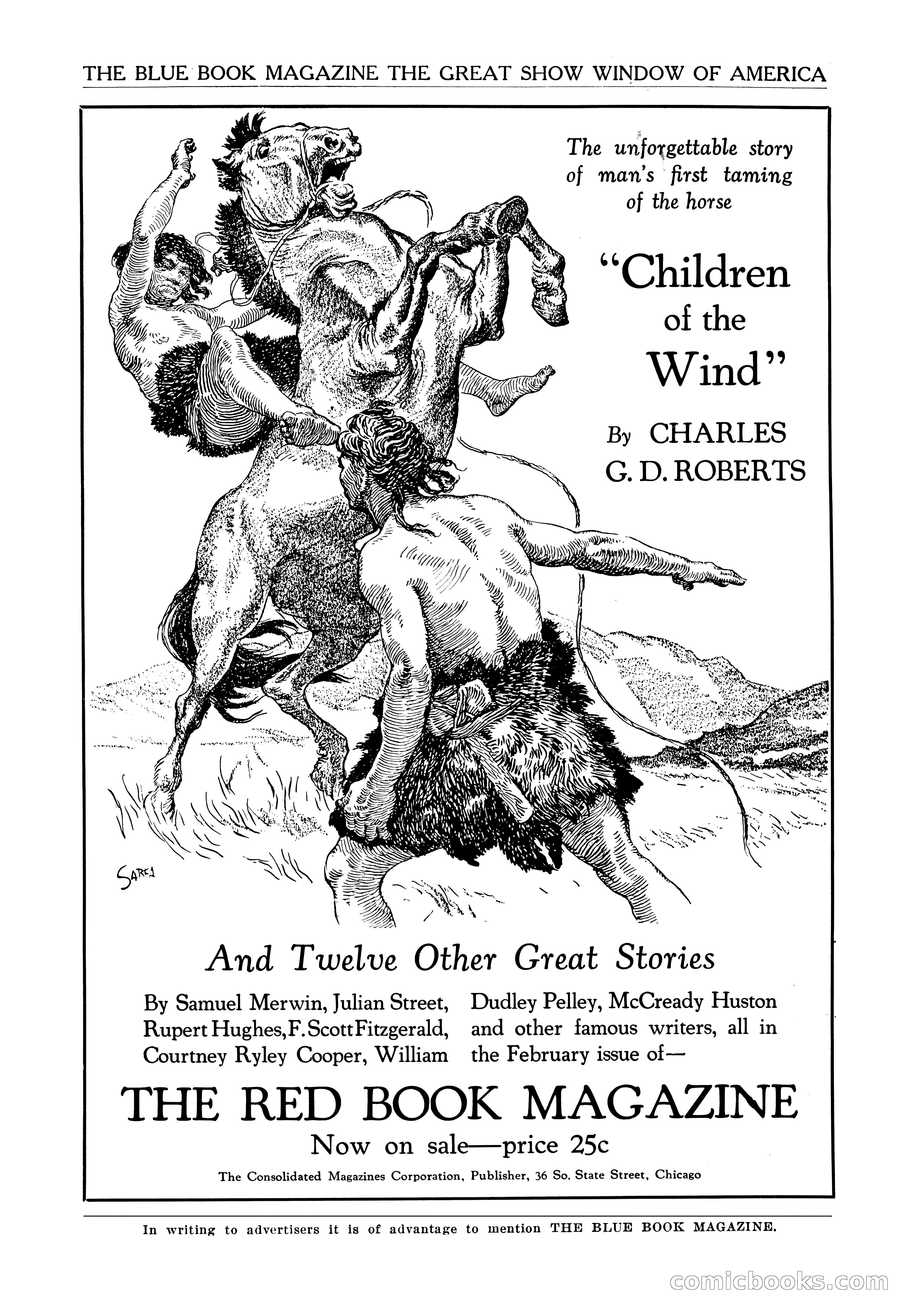 The Blue Book Magazine, March 1926 — page 207 of 208