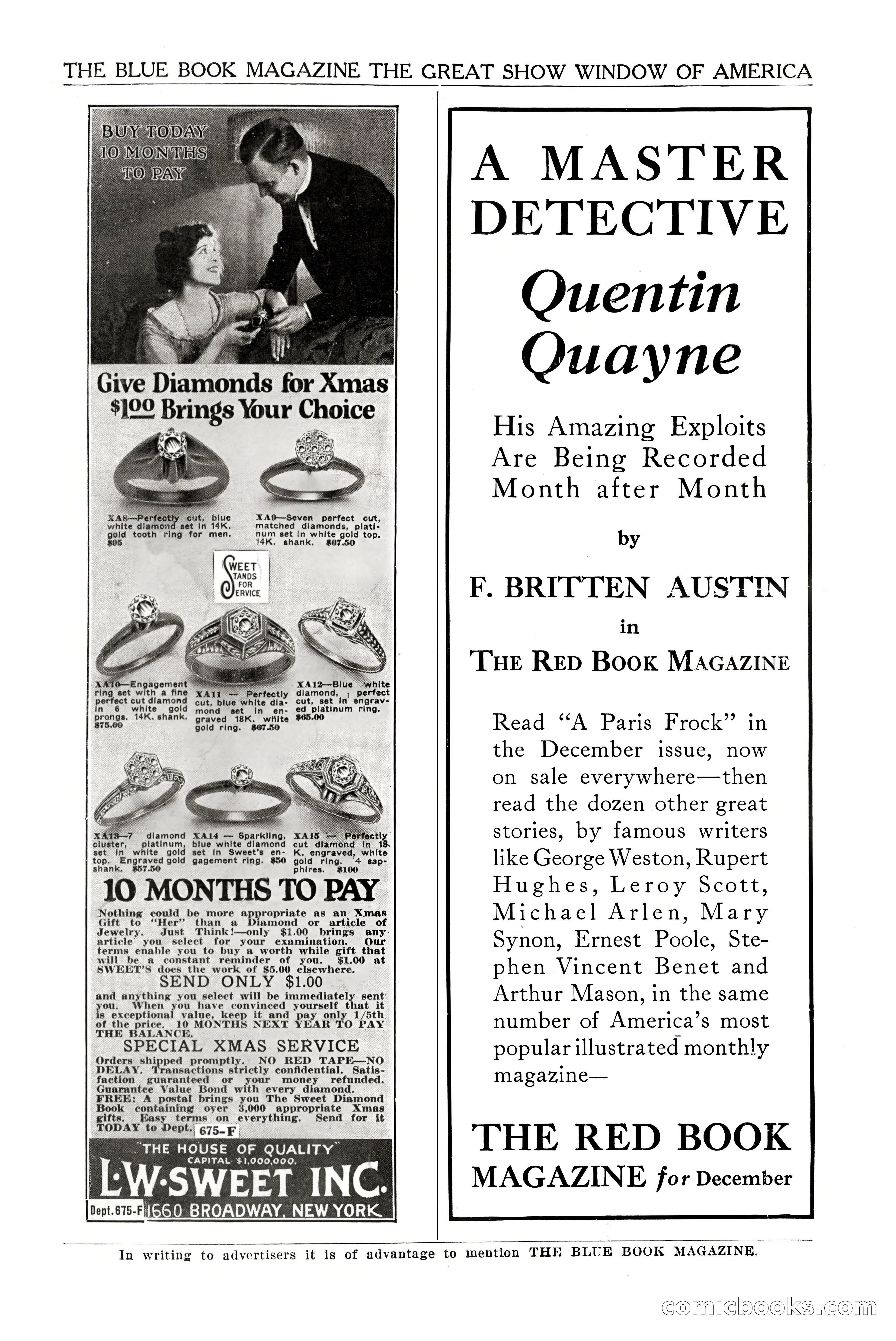 The Blue Book Magazine, January 1925 — page 2 of 208
