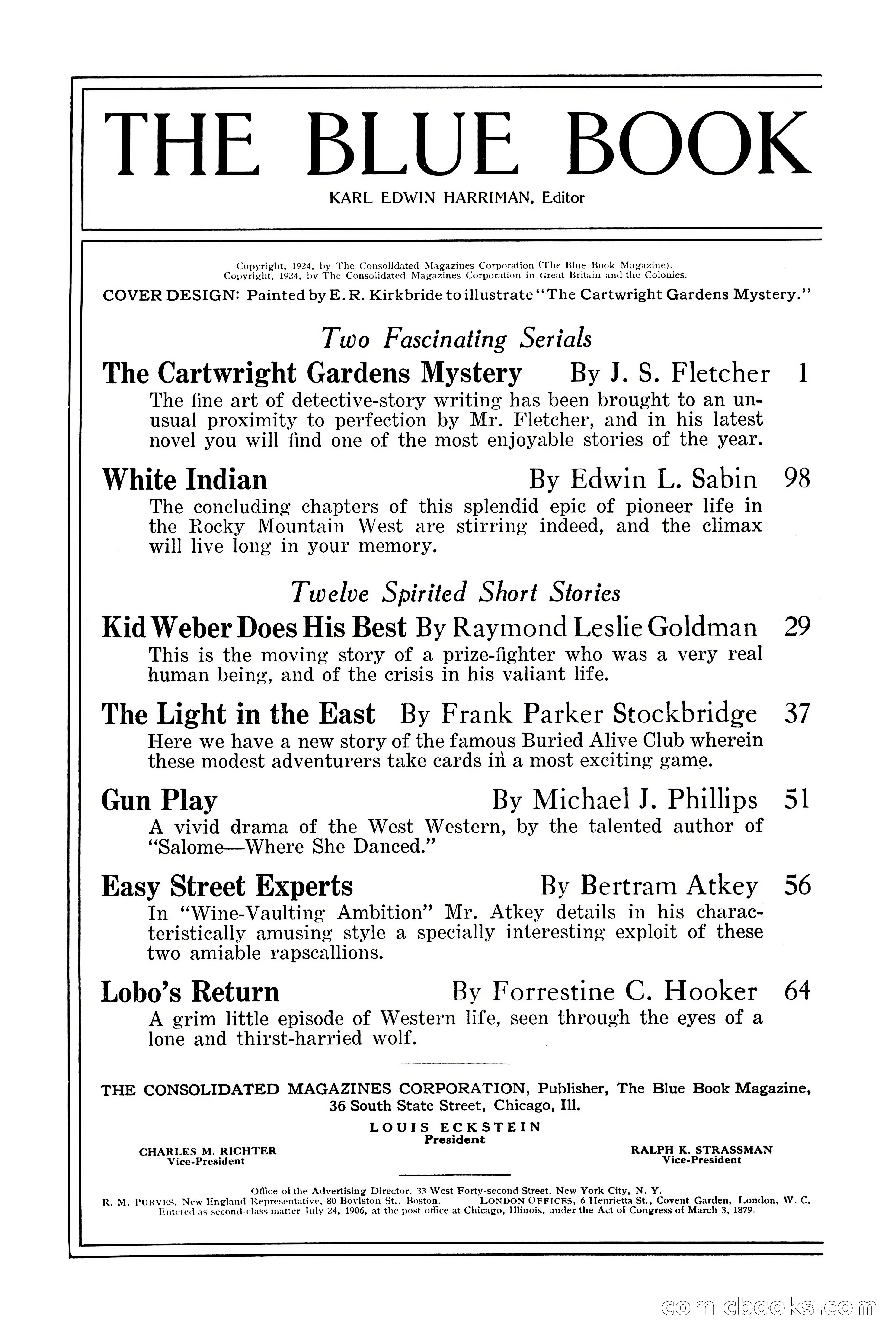 The Blue Book Magazine, January 1925 — page 4 of 208