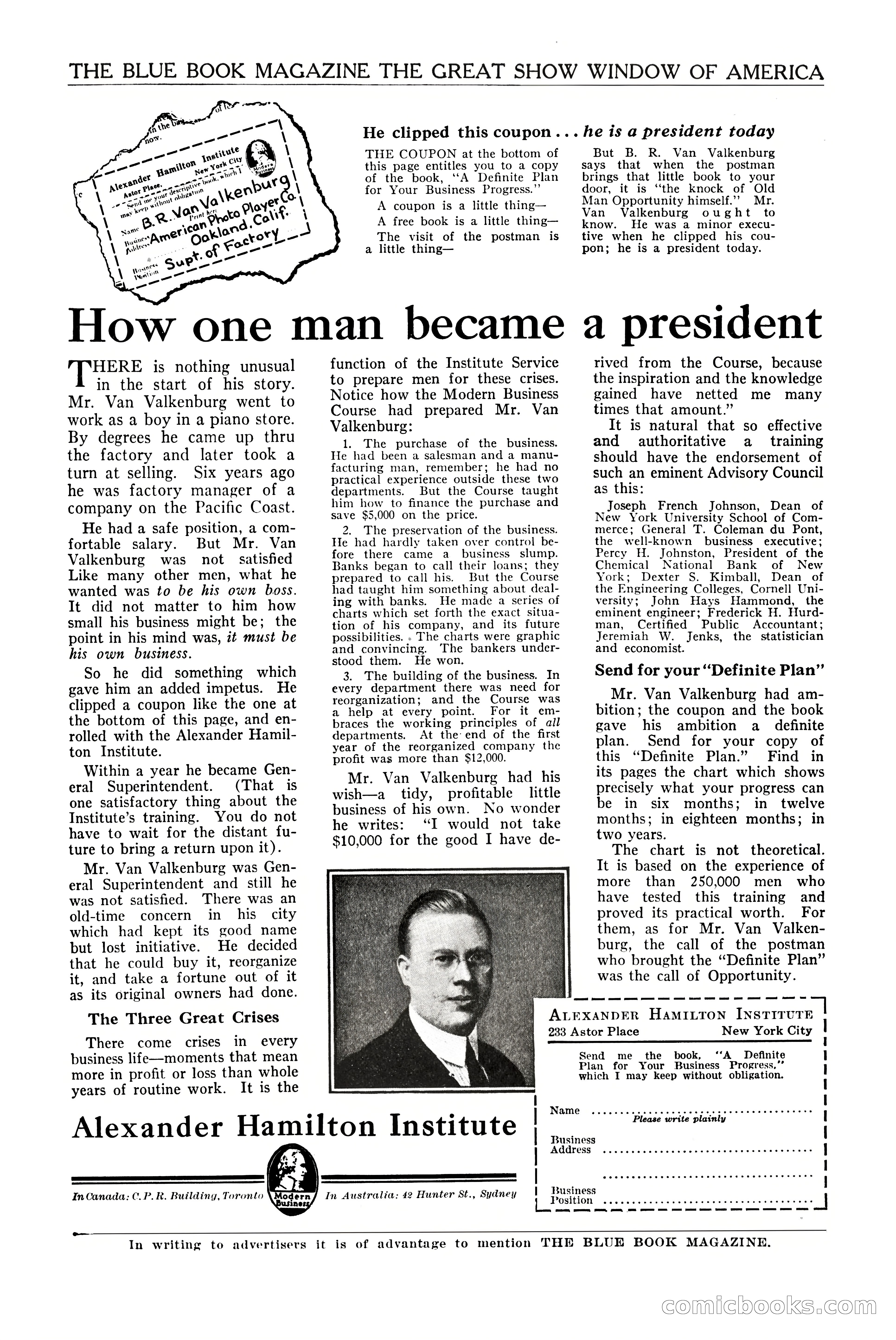 The Blue Book Magazine, January 1925 — page 6 of 208
