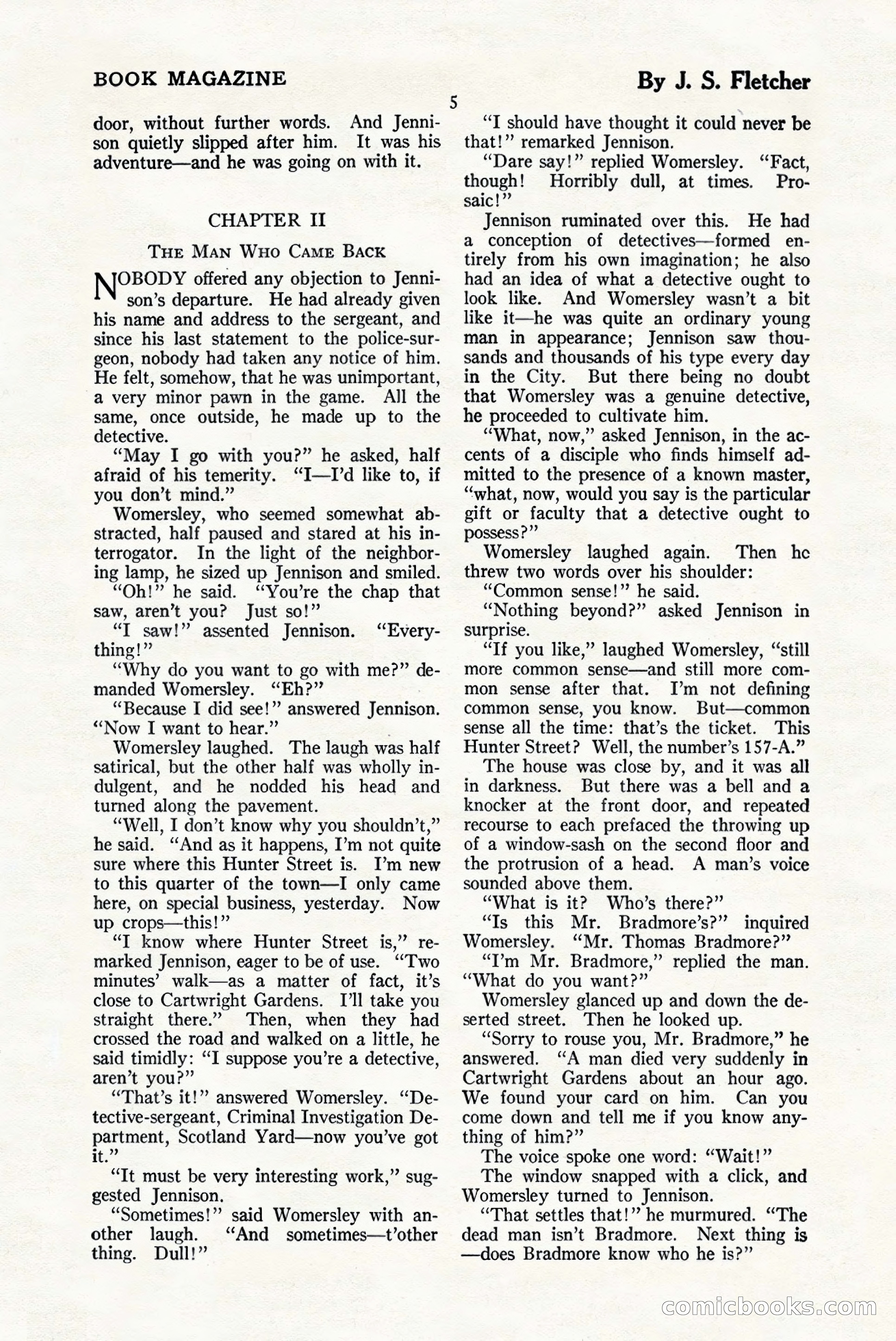 The Blue Book Magazine, January 1925 — page 11 of 208