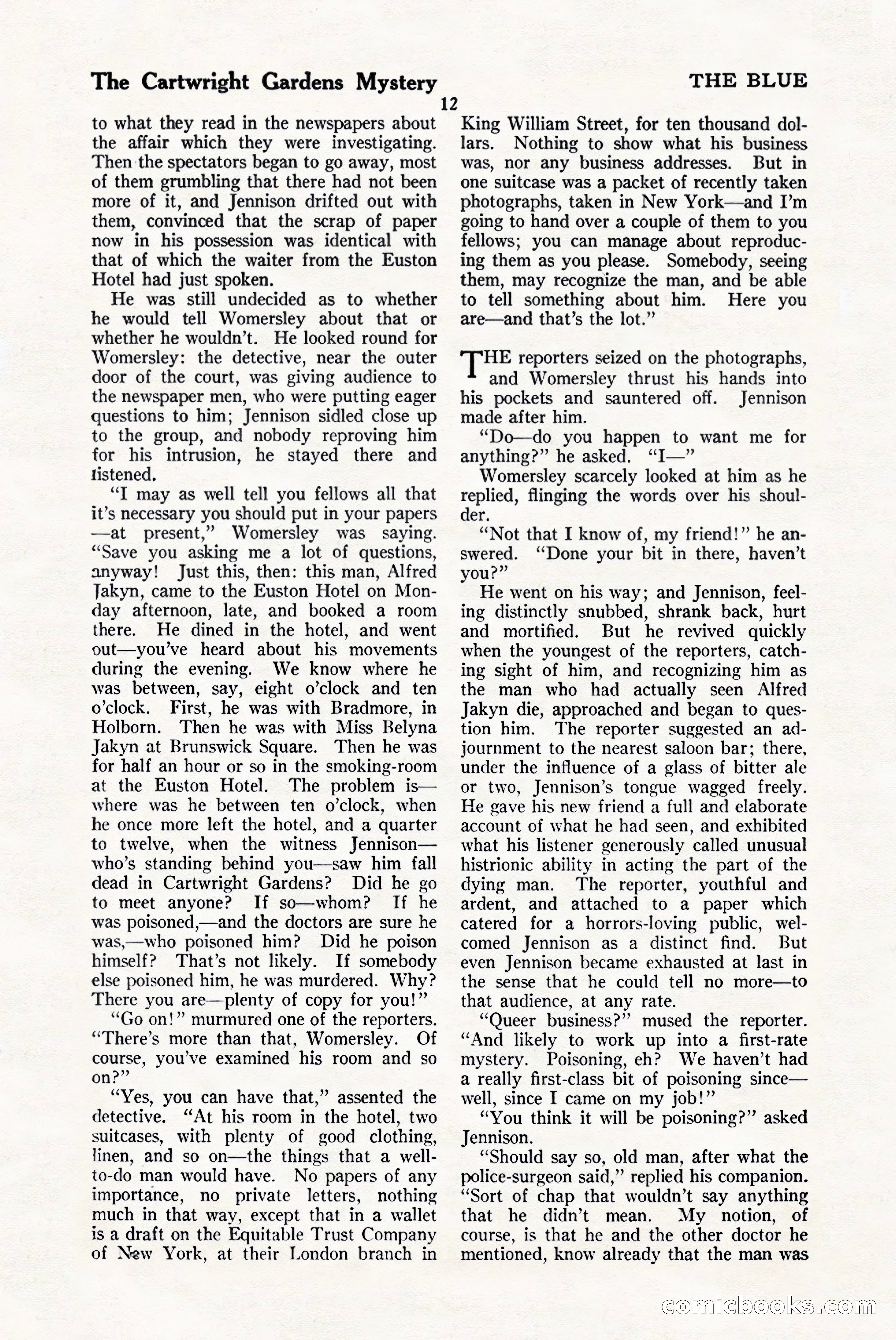 The Blue Book Magazine, January 1925 — page 18 of 208