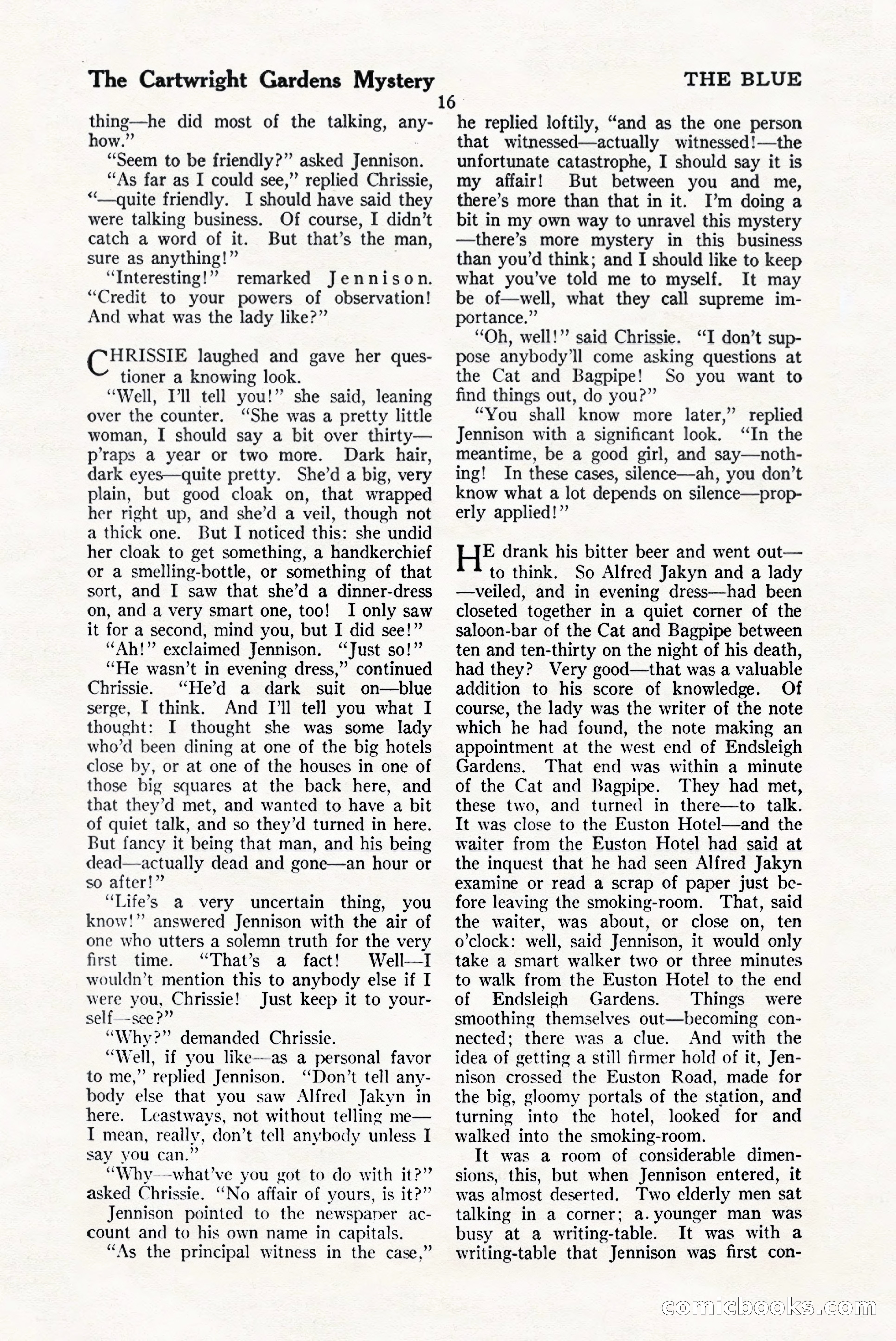 The Blue Book Magazine, January 1925 — page 22 of 208