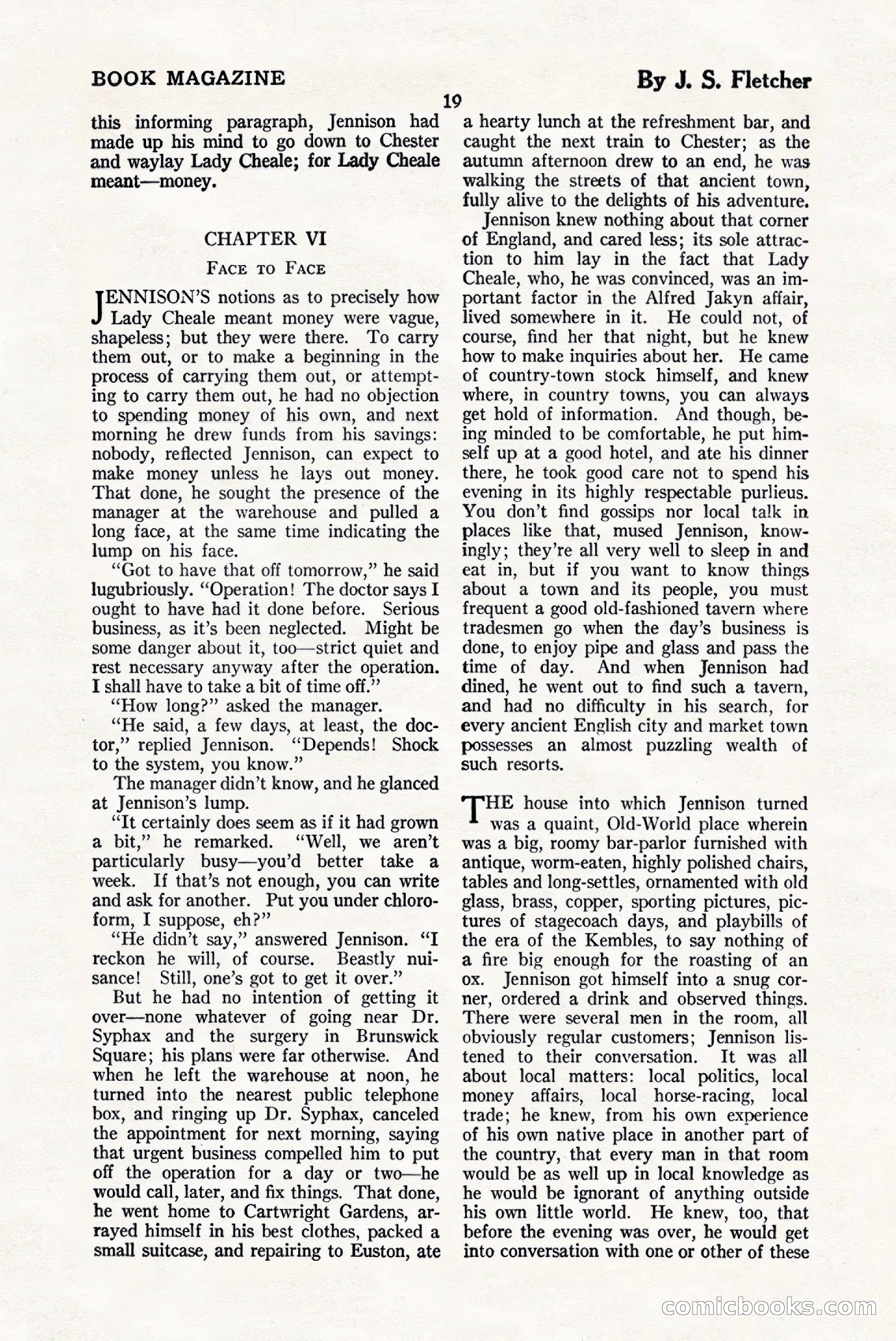 The Blue Book Magazine, January 1925 — page 25 of 208
