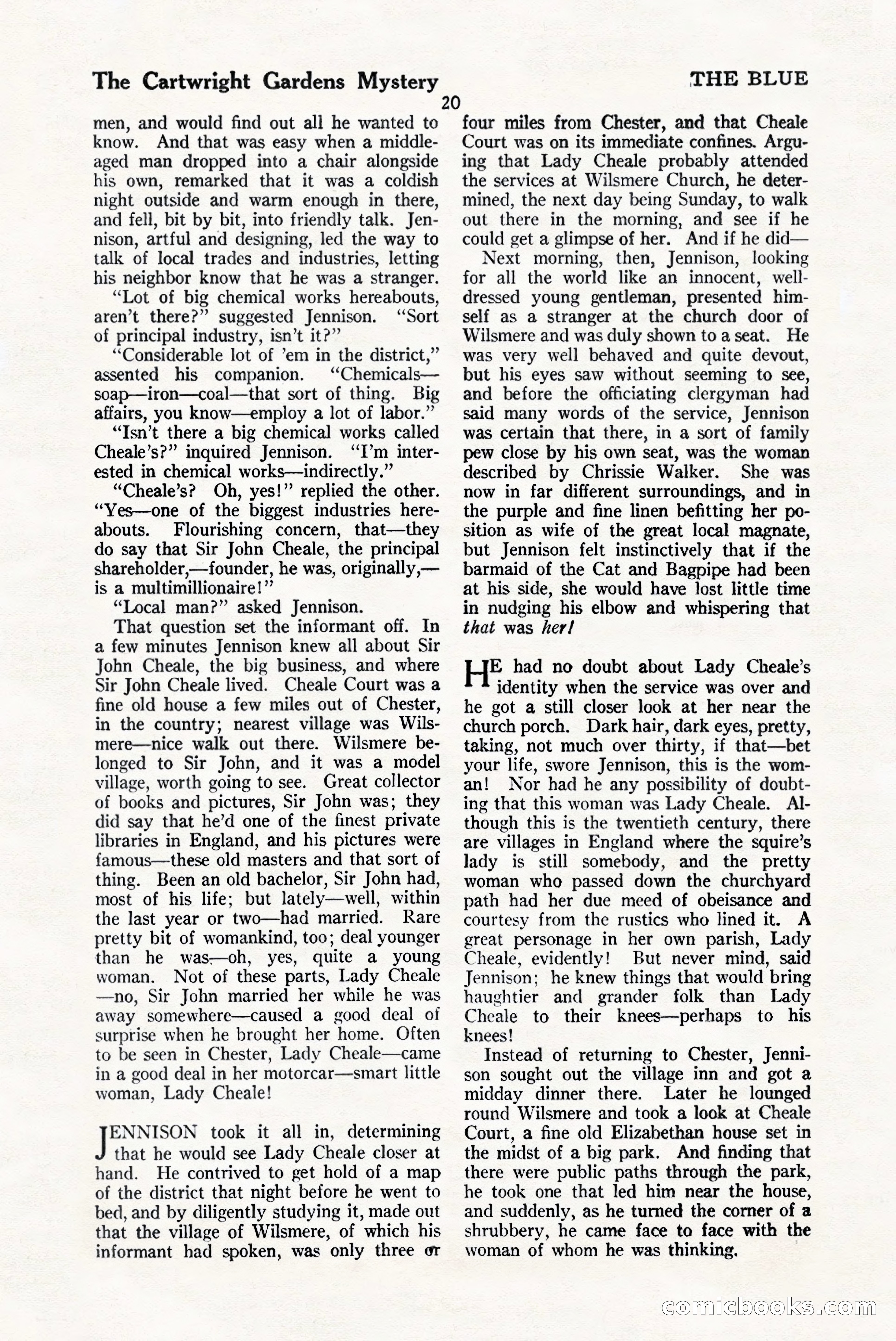 The Blue Book Magazine, January 1925 — page 26 of 208