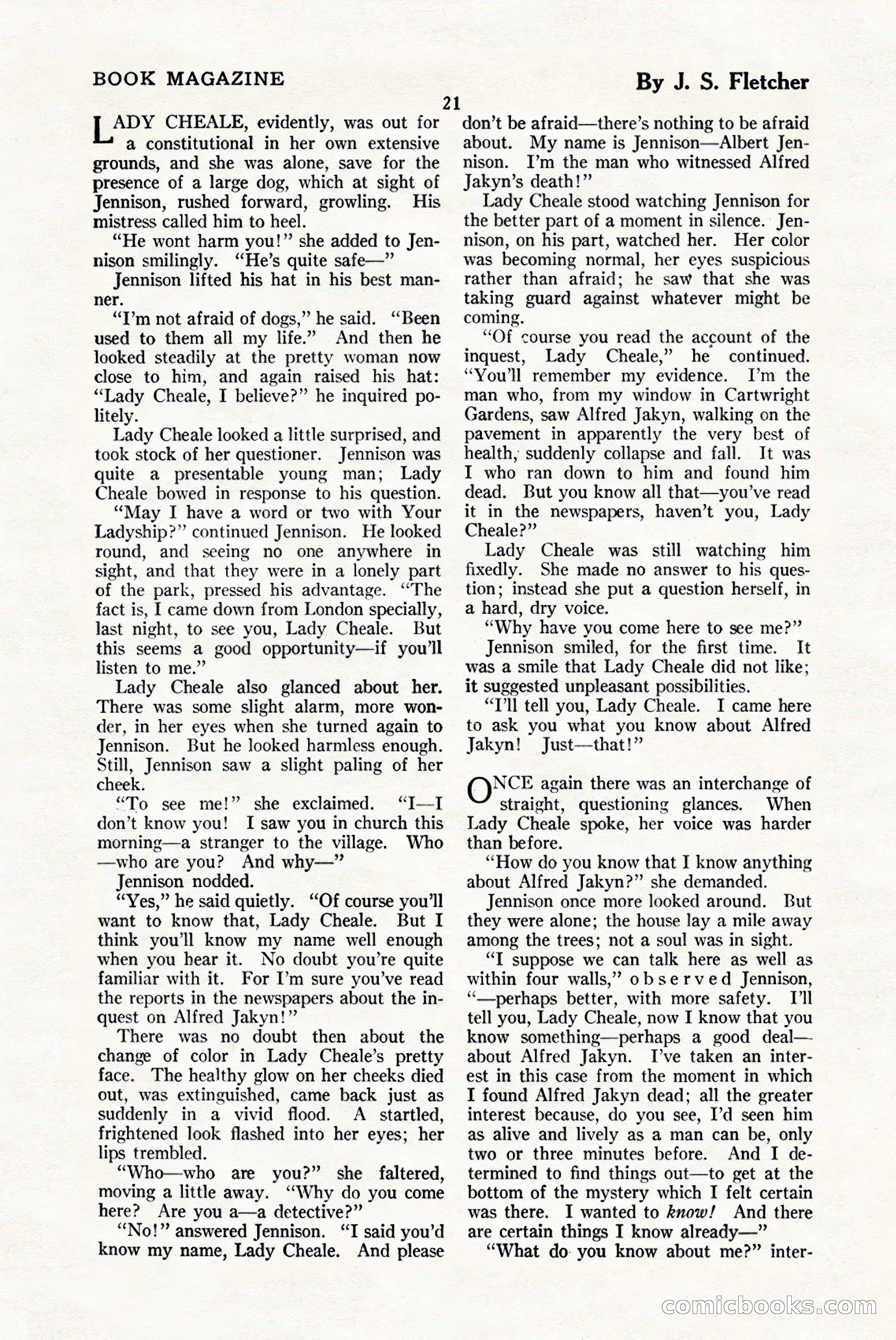 The Blue Book Magazine, January 1925 — page 27 of 208
