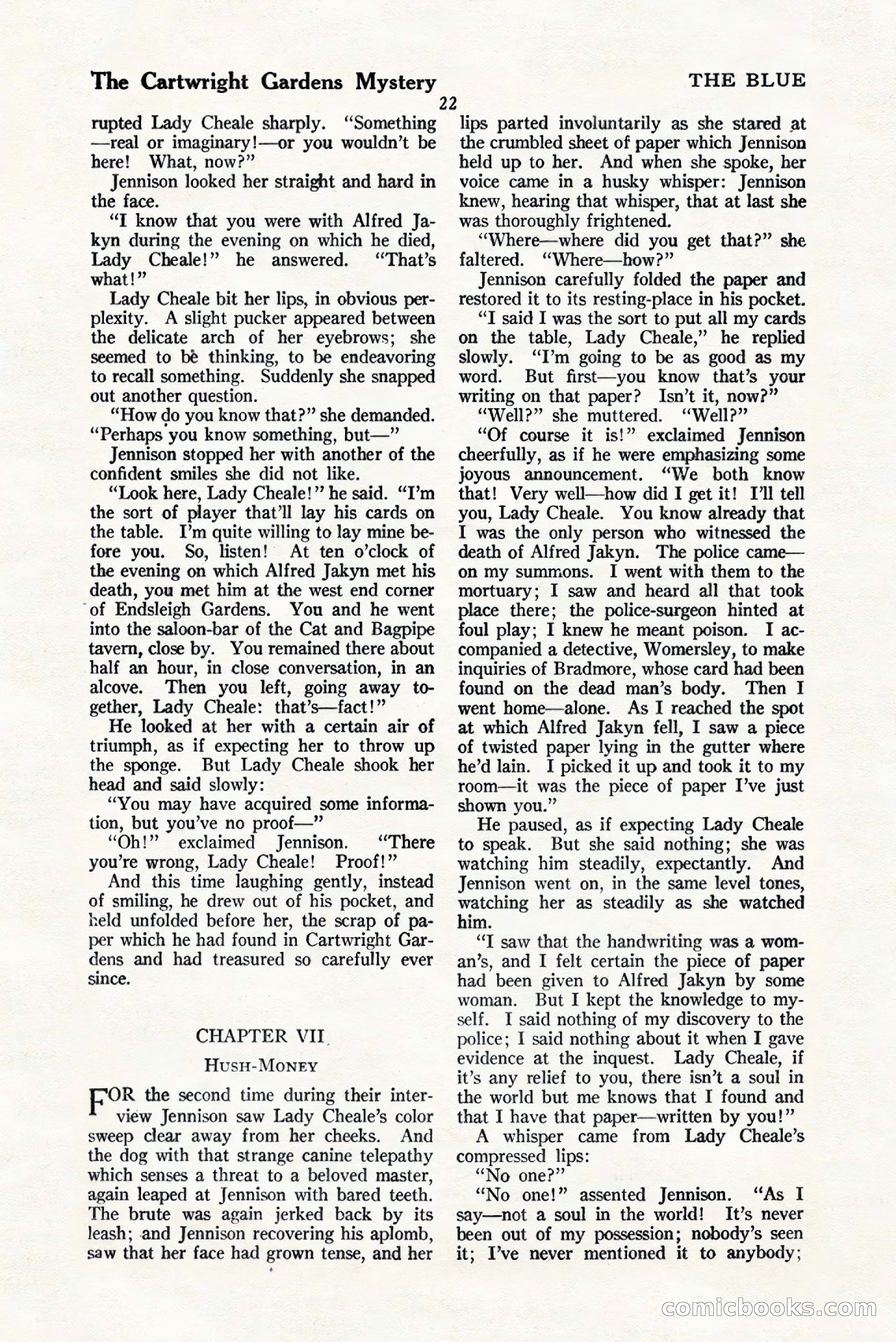 The Blue Book Magazine, January 1925 — page 28 of 208