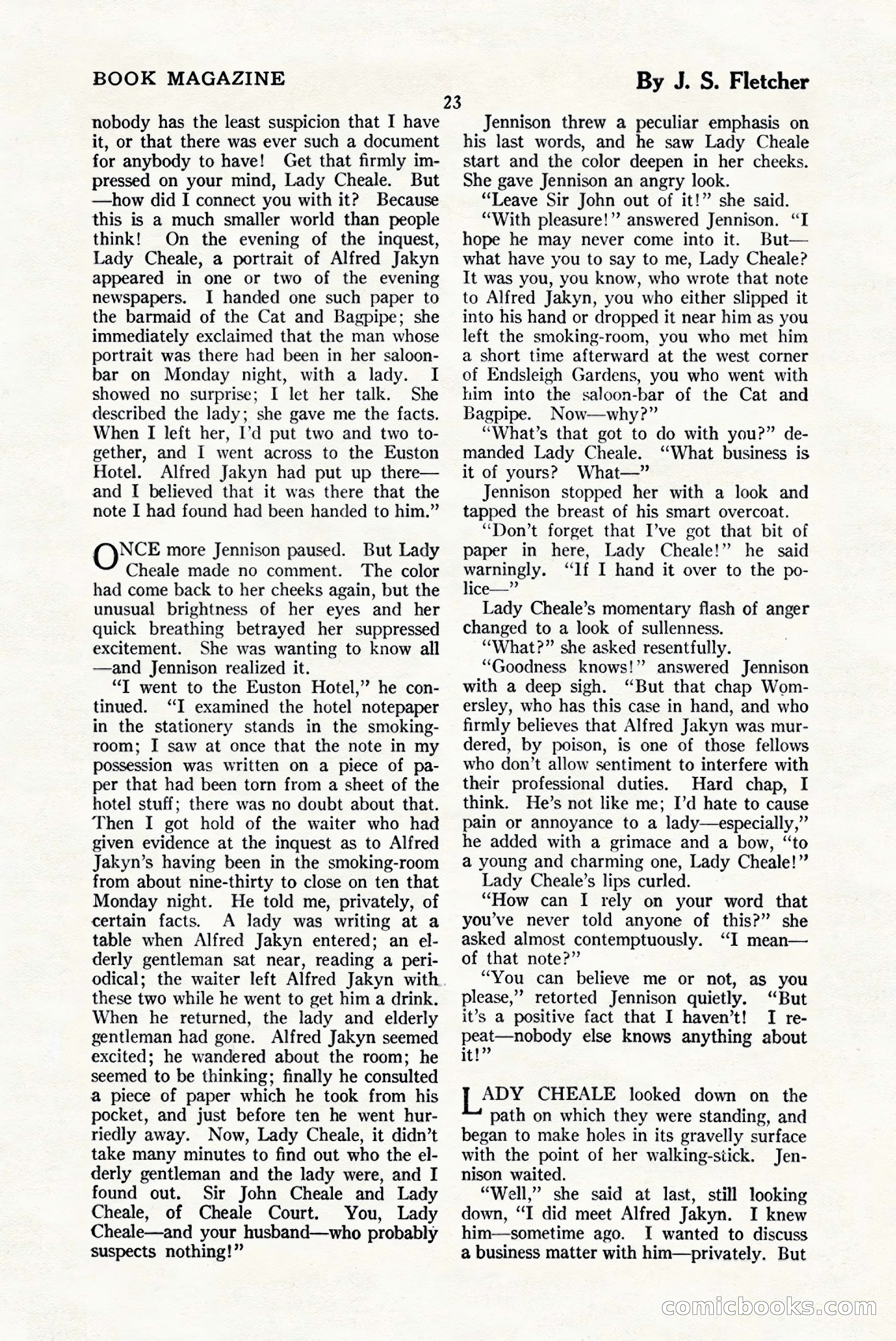 The Blue Book Magazine, January 1925 — page 29 of 208