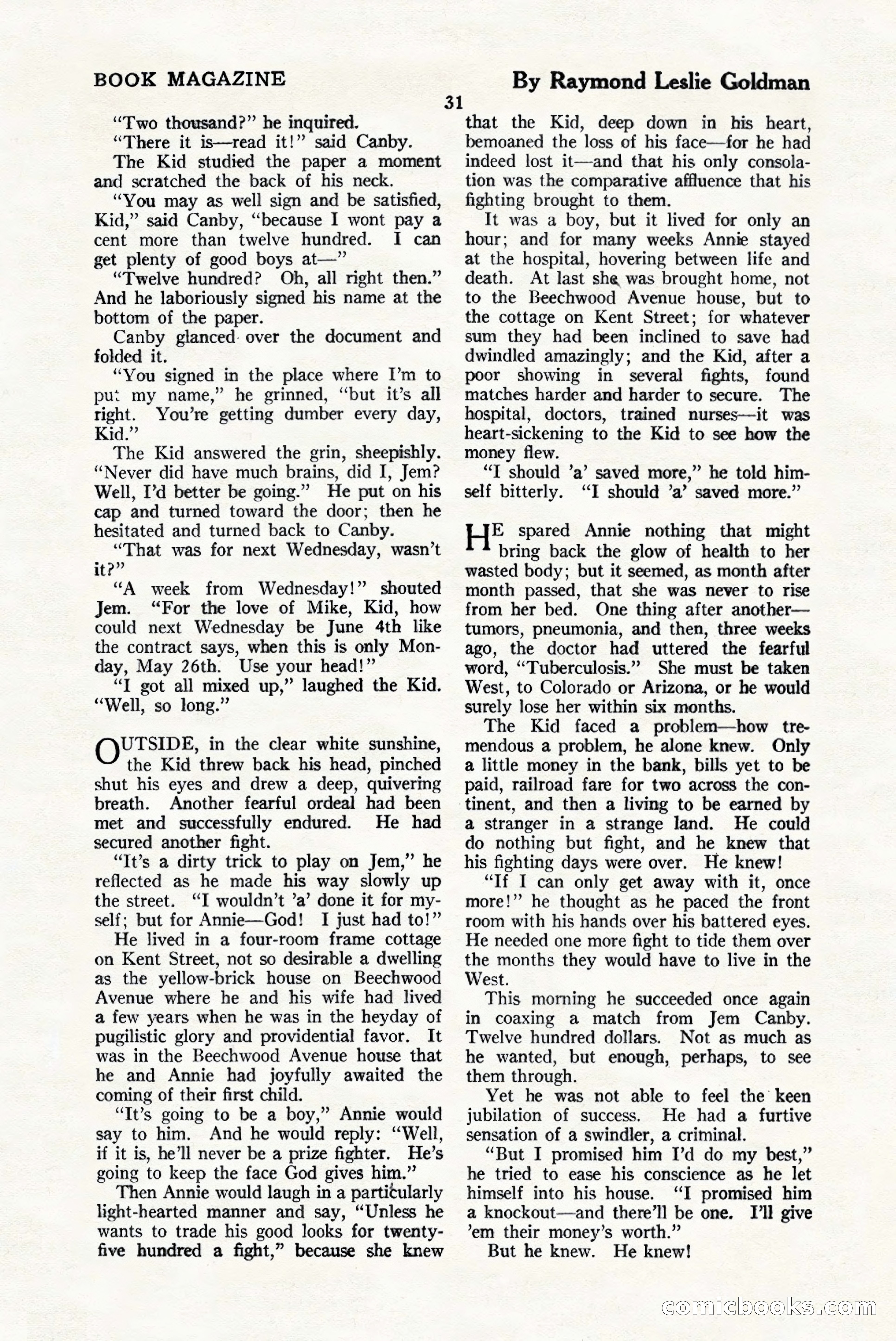 The Blue Book Magazine, January 1925 — page 37 of 208