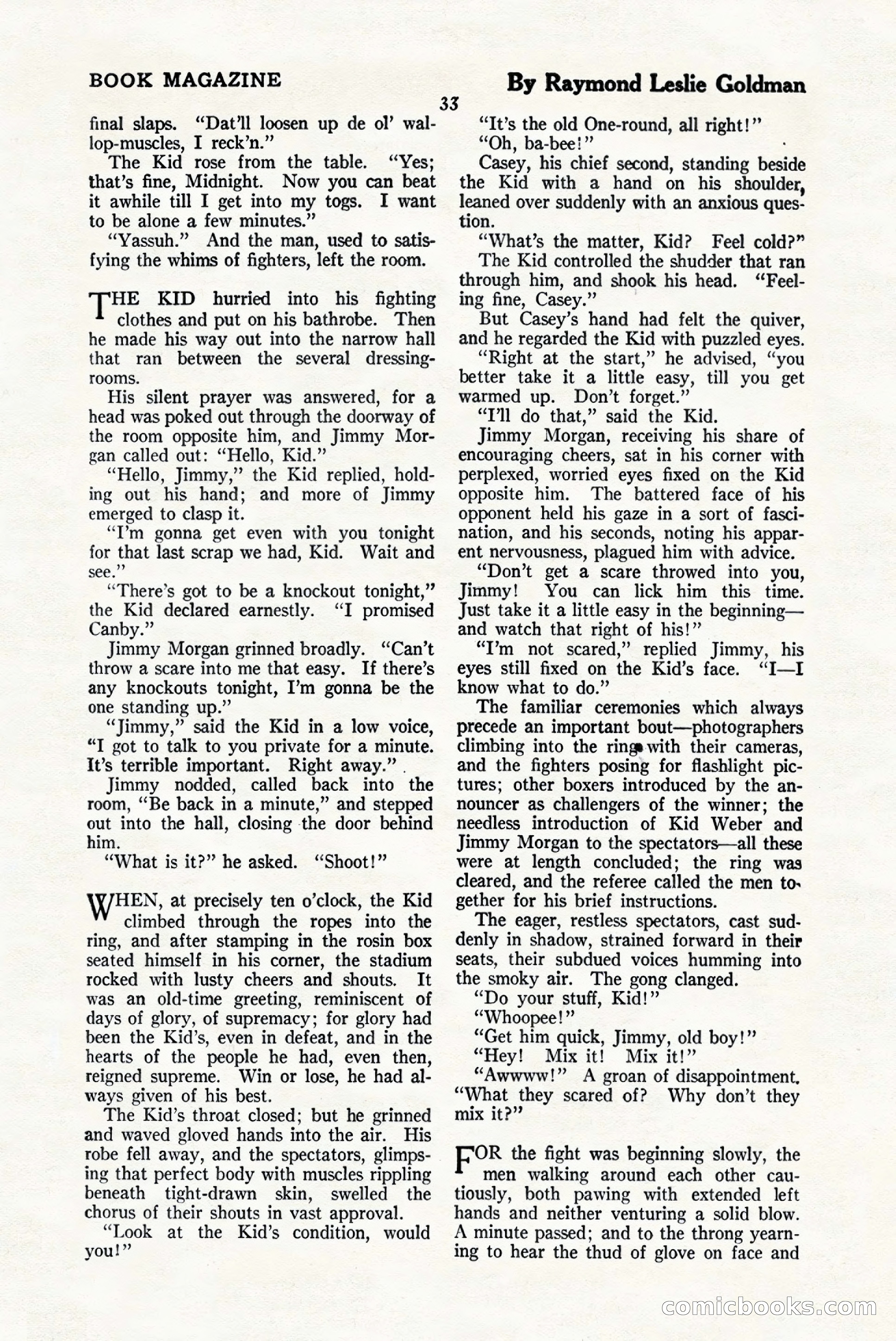 The Blue Book Magazine, January 1925 — page 39 of 208