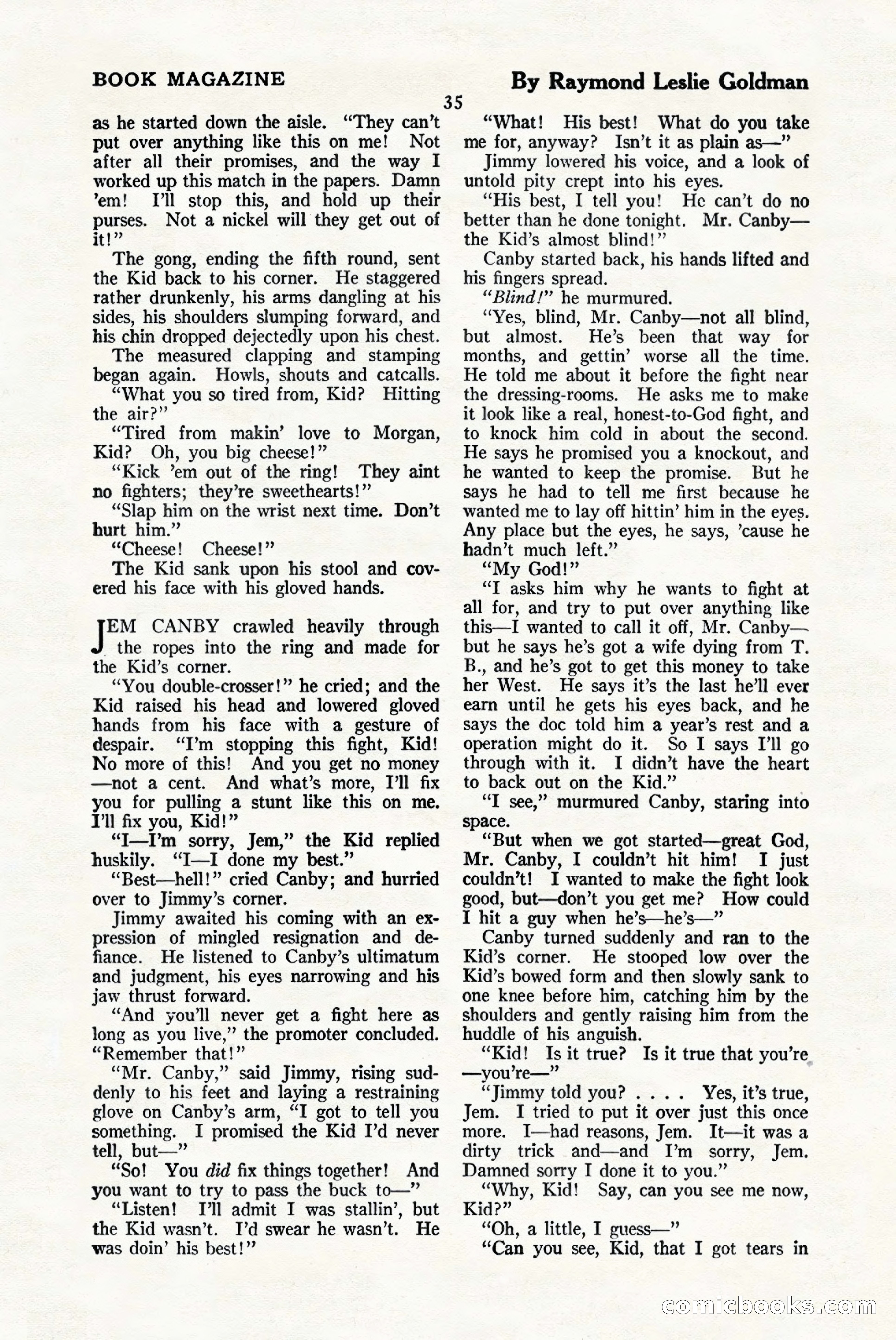 The Blue Book Magazine, January 1925 — page 41 of 208