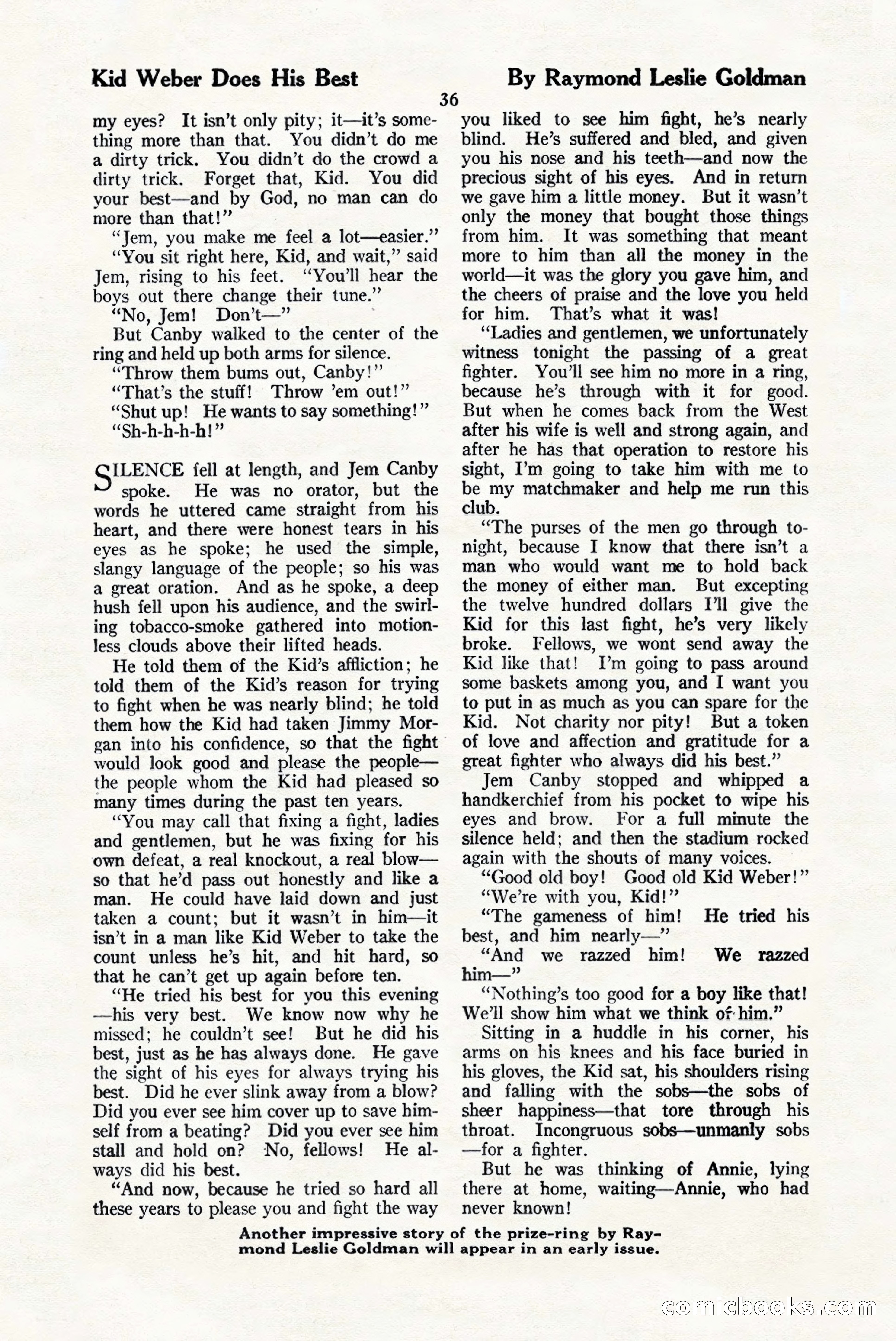 The Blue Book Magazine, January 1925 — page 42 of 208