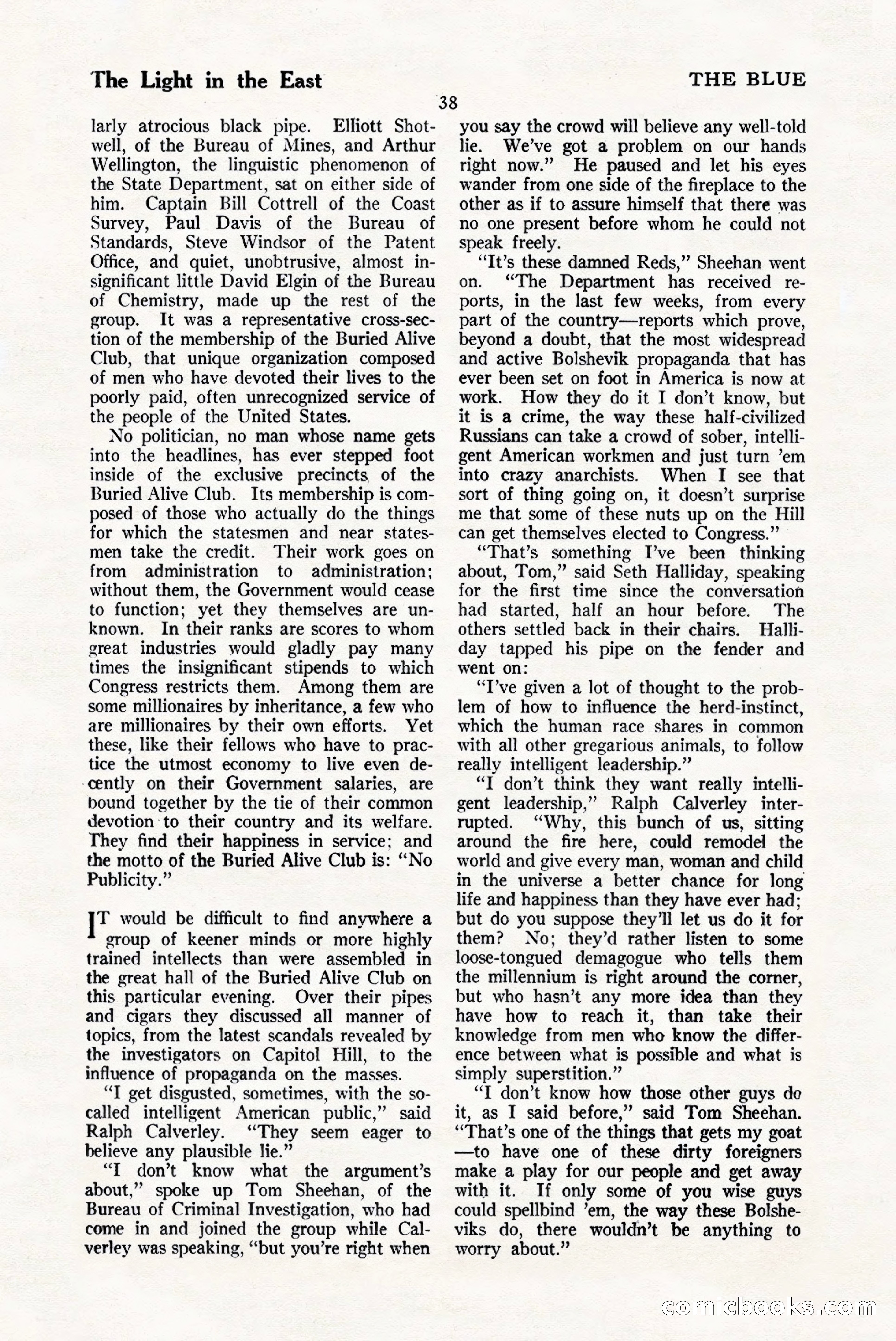 The Blue Book Magazine, January 1925 — page 44 of 208