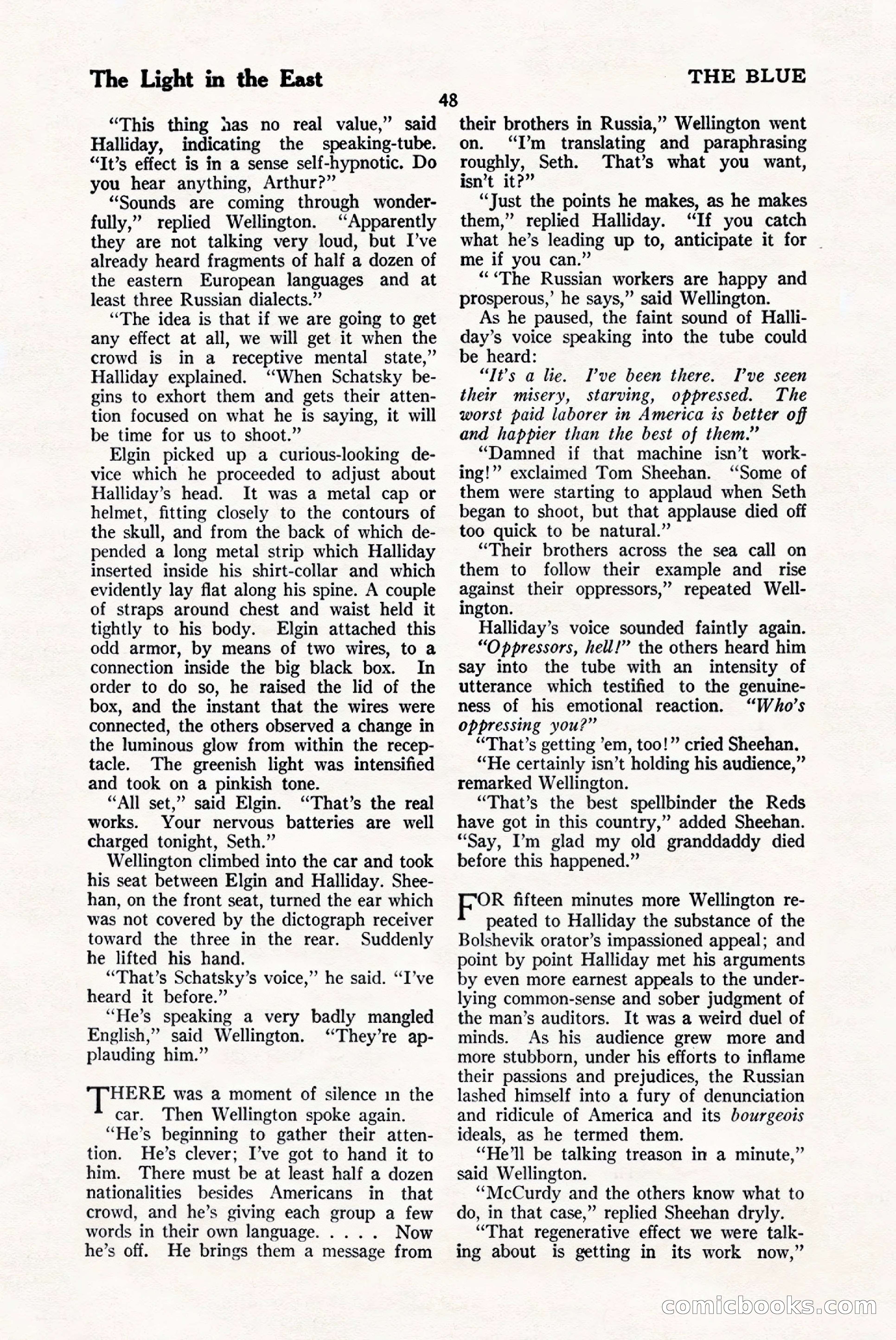 The Blue Book Magazine, January 1925 — page 54 of 208