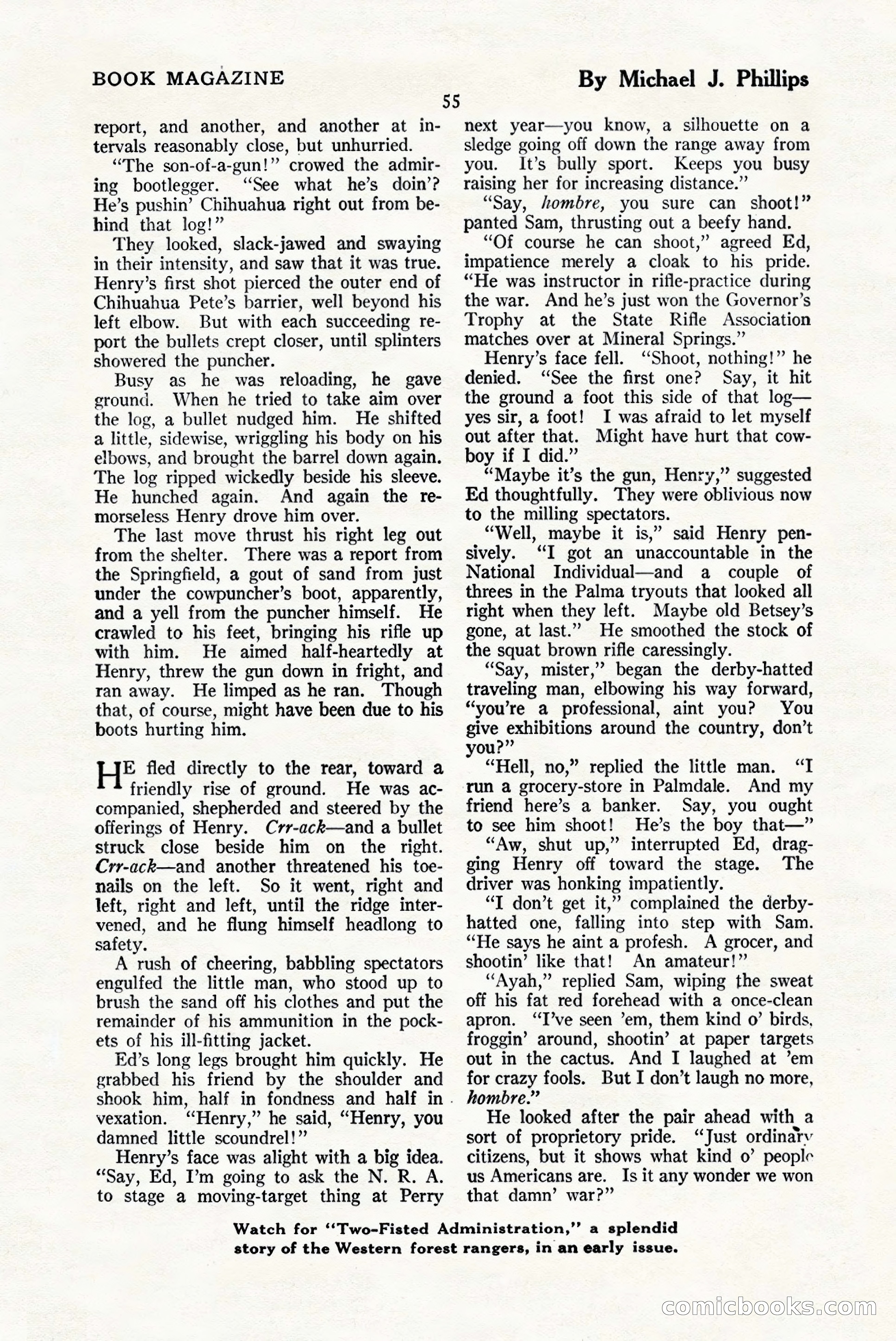 The Blue Book Magazine, January 1925 — page 61 of 208