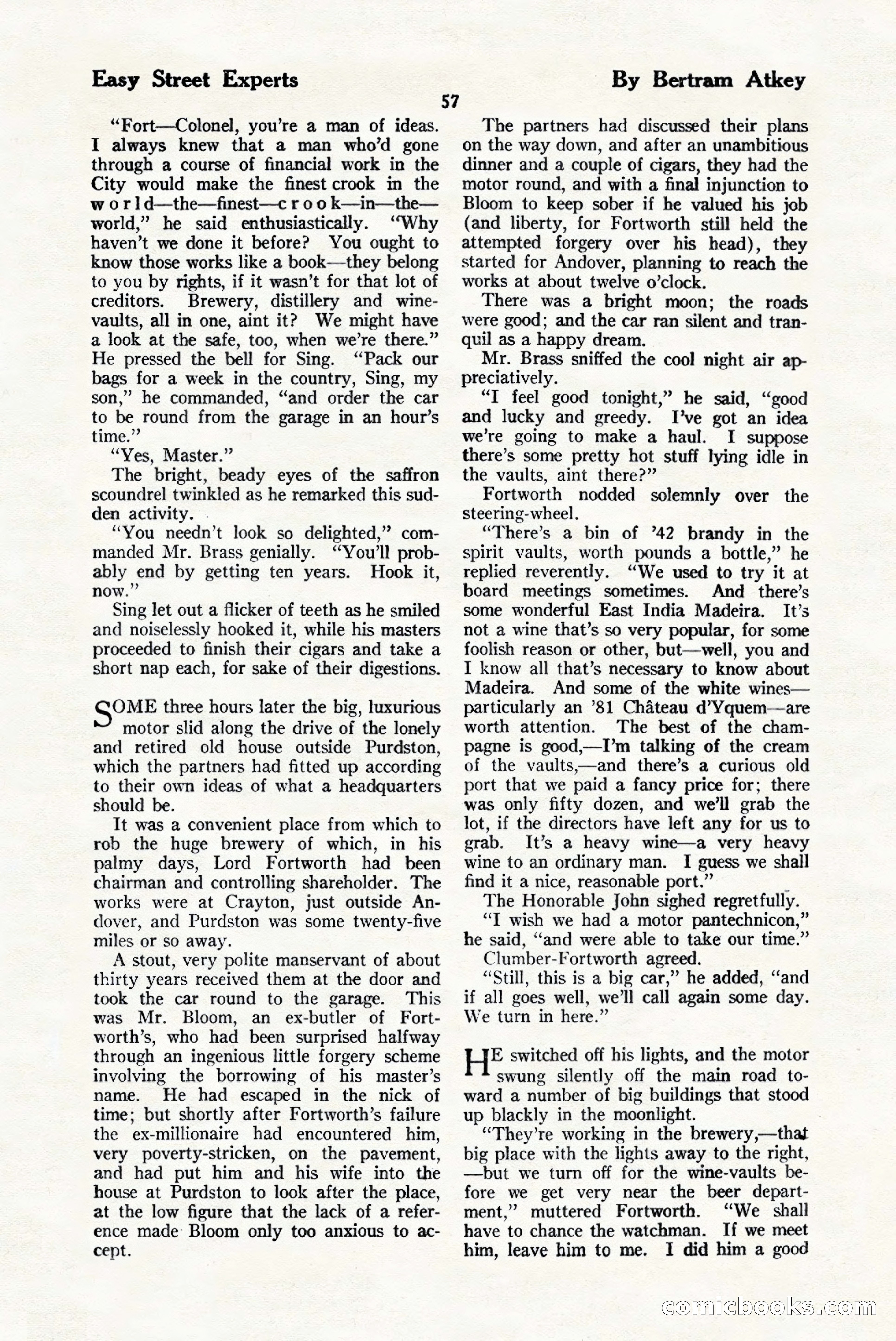 The Blue Book Magazine, January 1925 — page 63 of 208