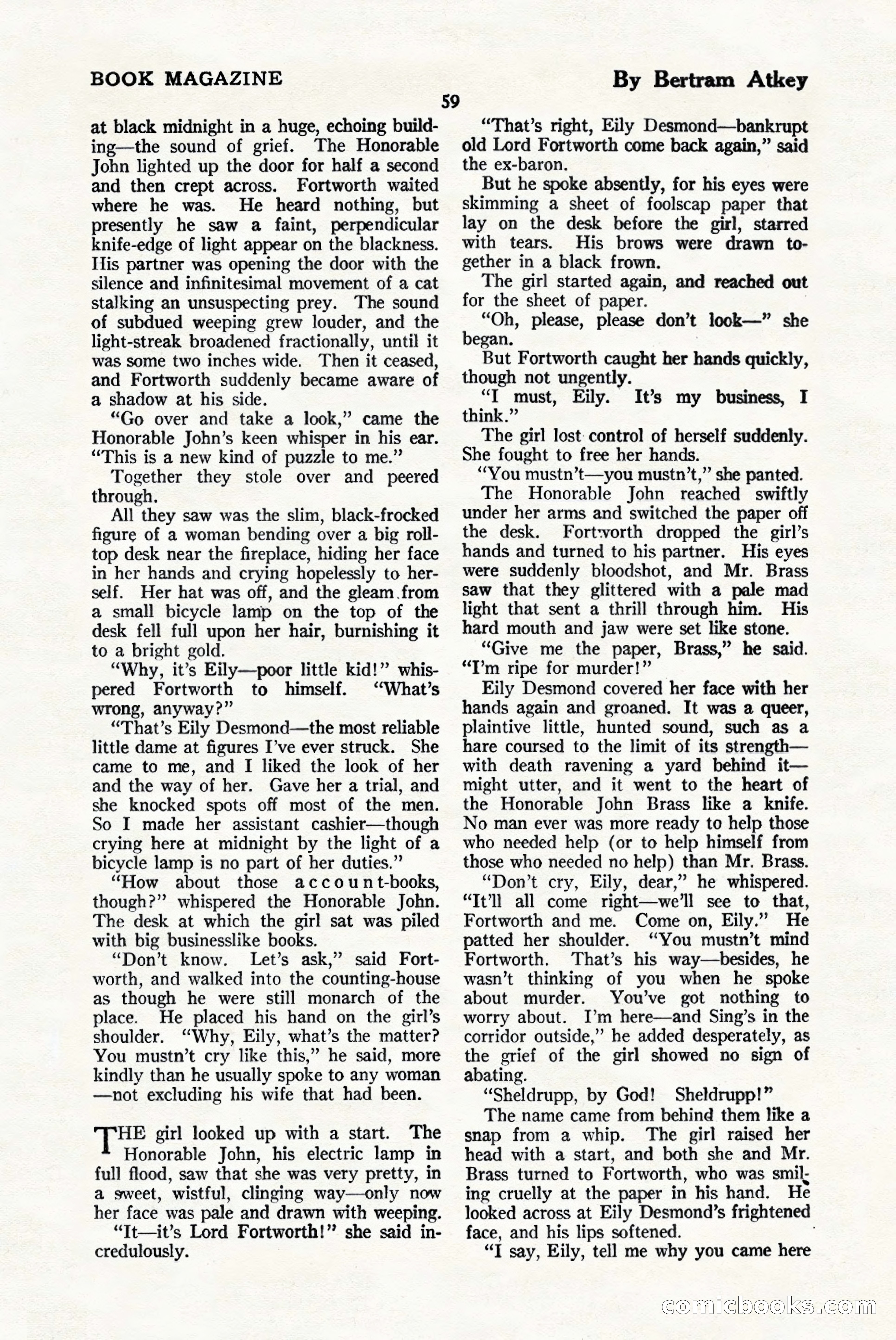 The Blue Book Magazine, January 1925 — page 65 of 208