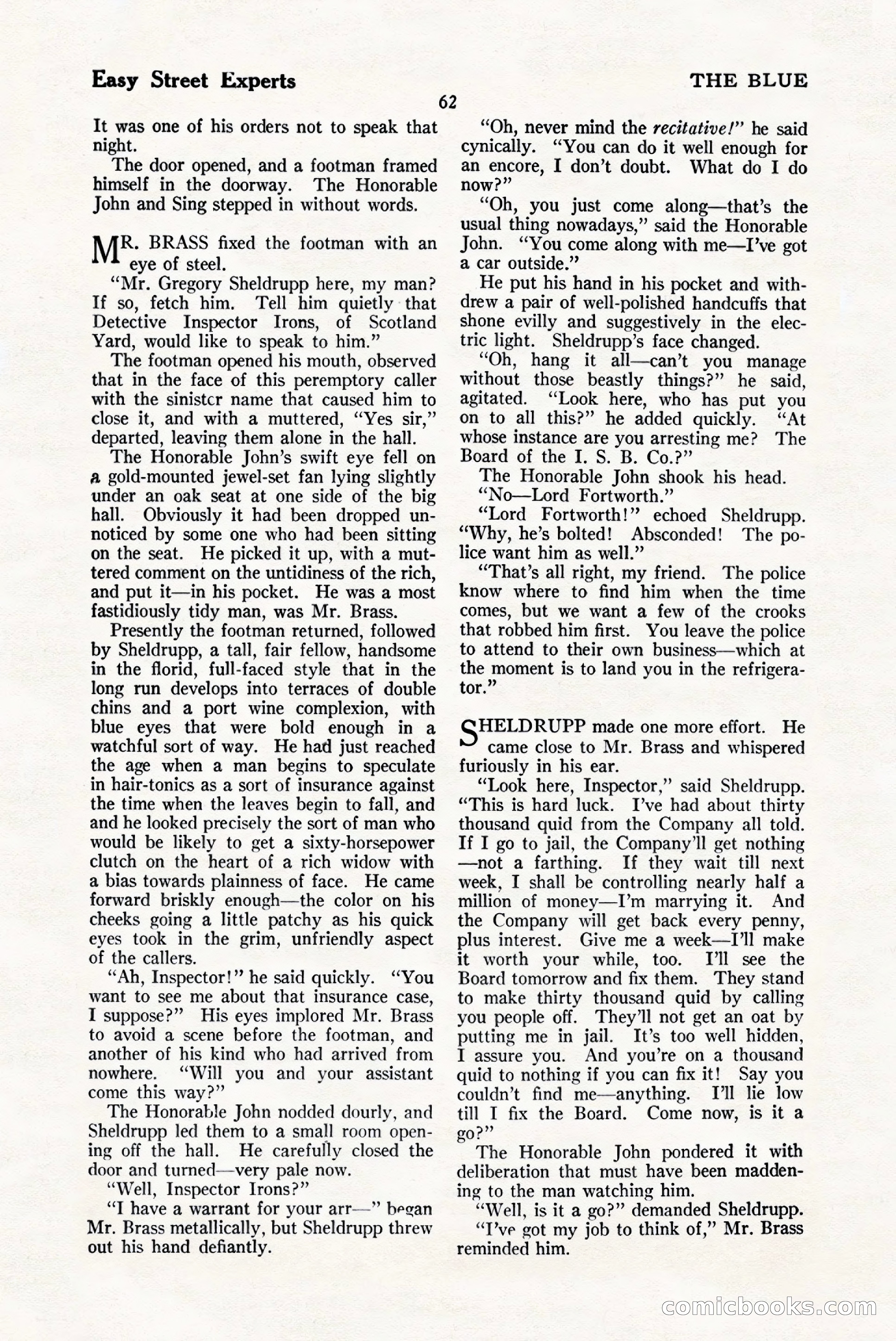 The Blue Book Magazine, January 1925 — page 68 of 208