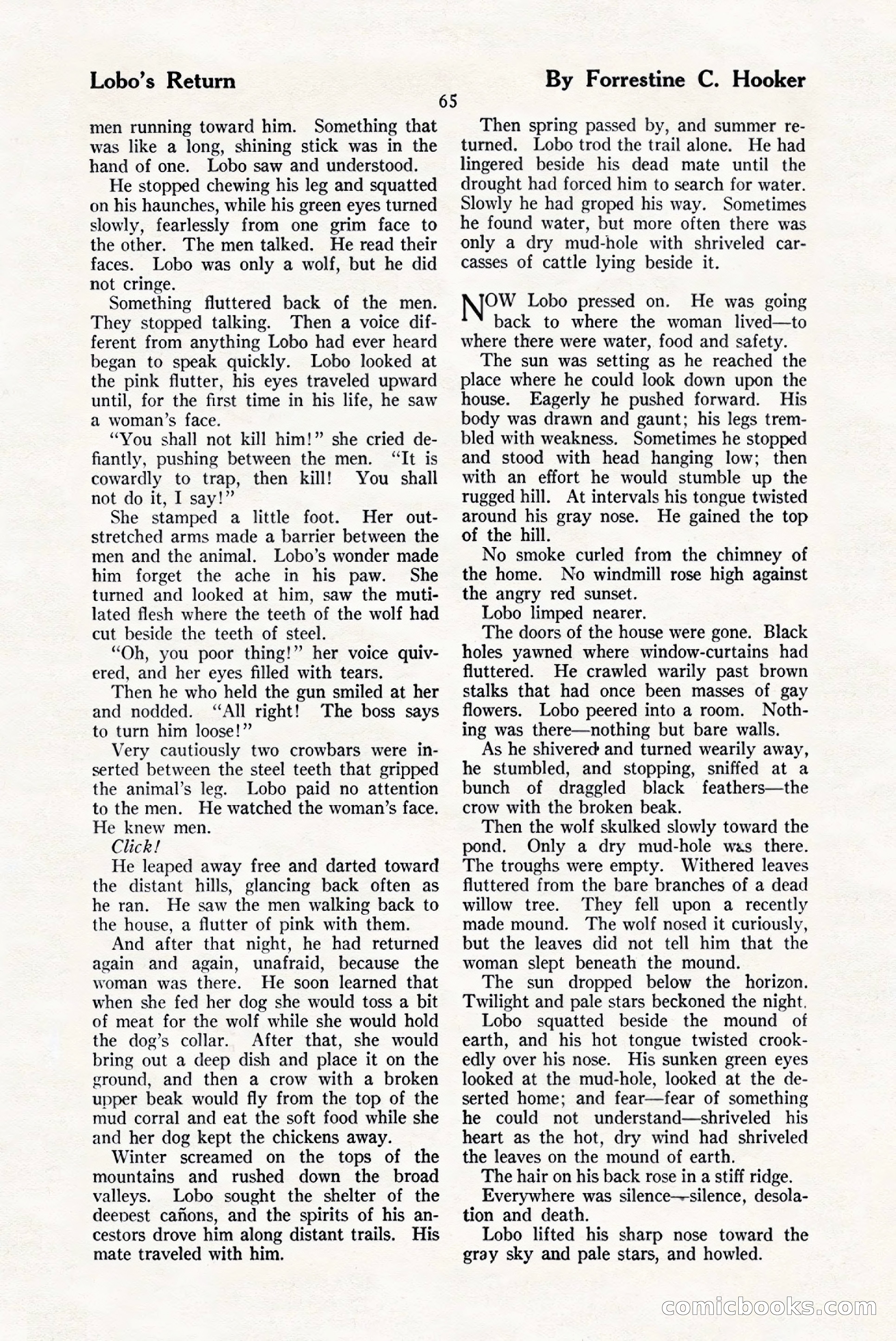 The Blue Book Magazine, January 1925 — page 71 of 208