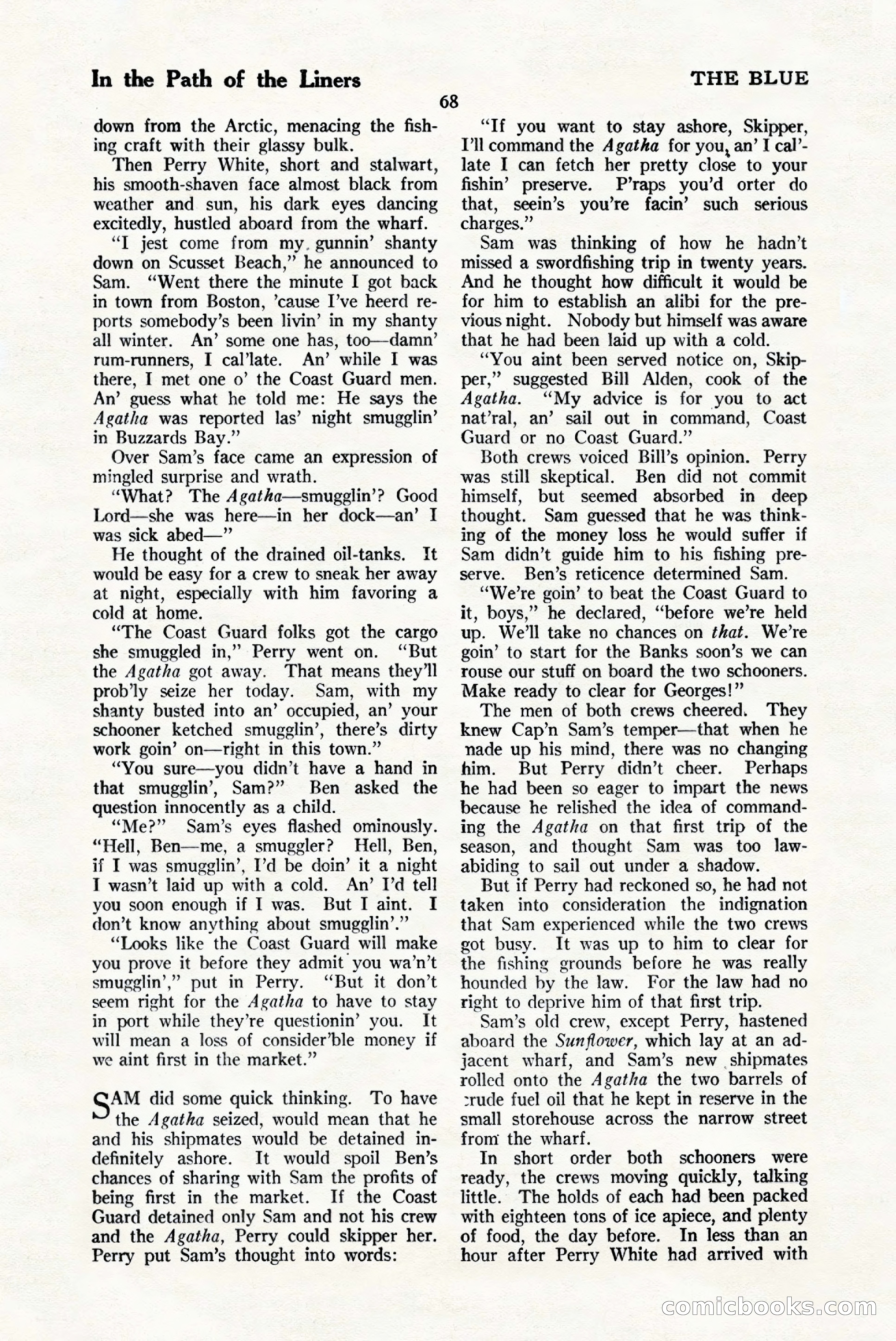 The Blue Book Magazine, January 1925 — page 74 of 208