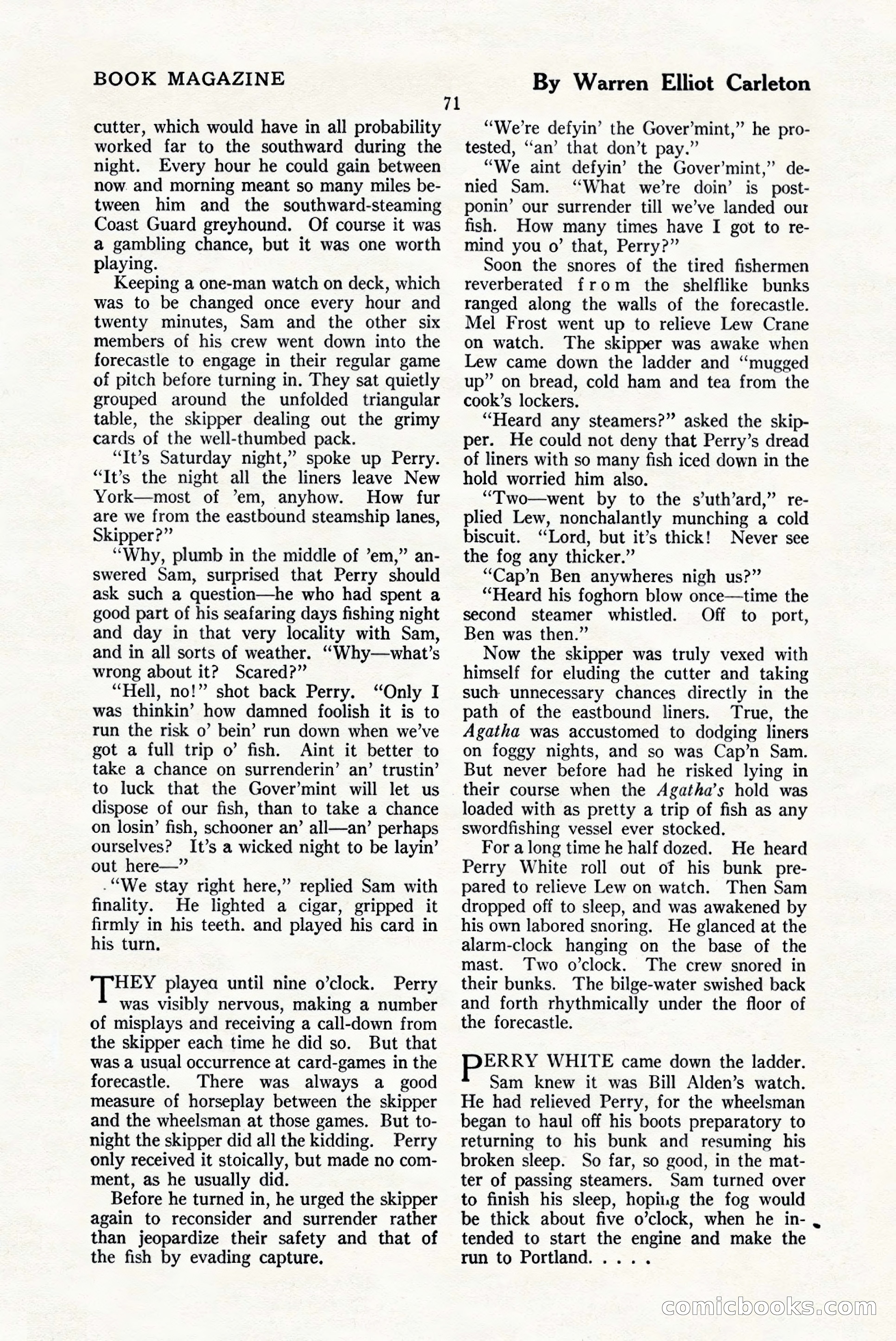 The Blue Book Magazine, January 1925 — page 77 of 208