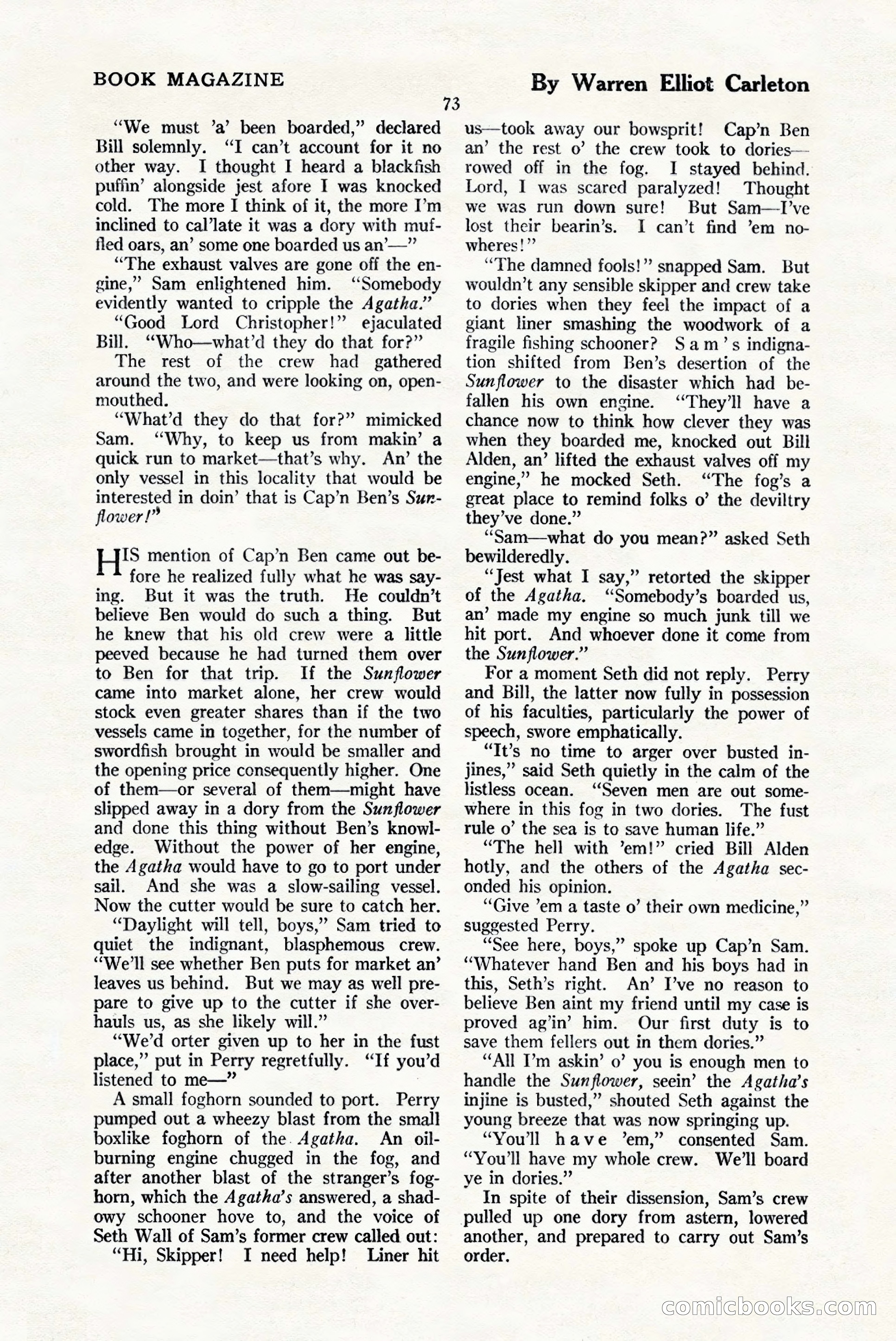 The Blue Book Magazine, January 1925 — page 79 of 208