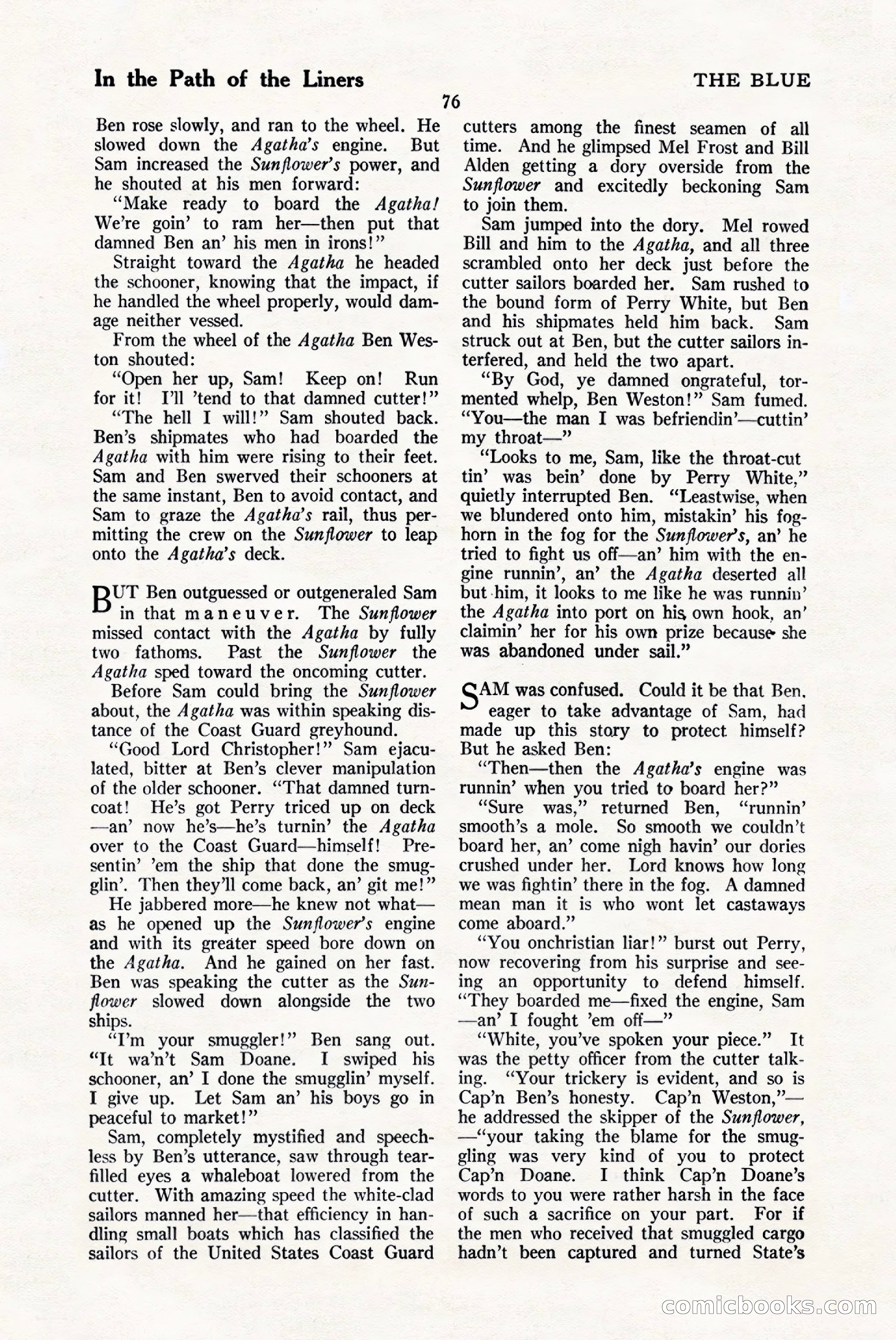 The Blue Book Magazine, January 1925 — page 82 of 208