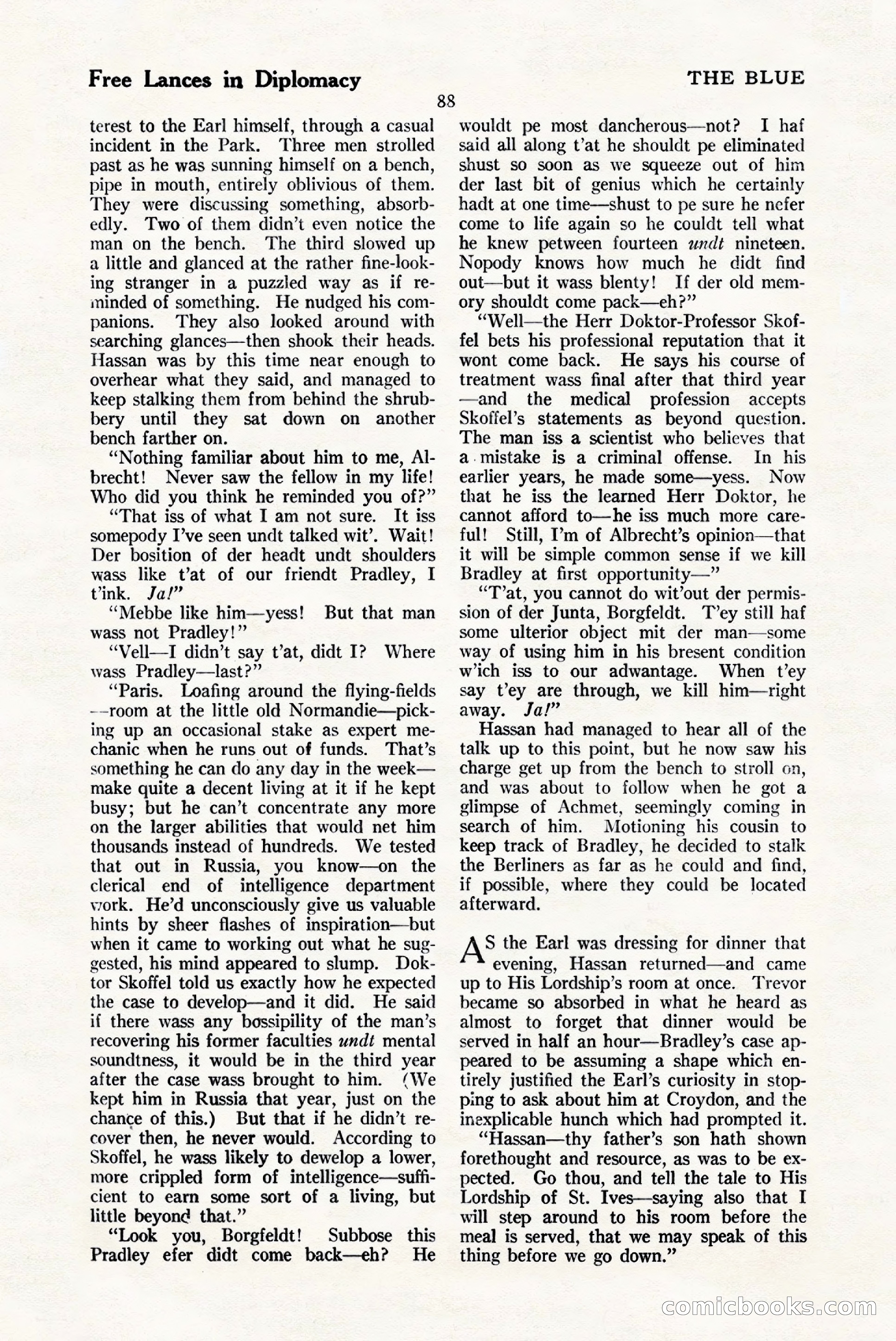 The Blue Book Magazine, January 1925 — page 94 of 208