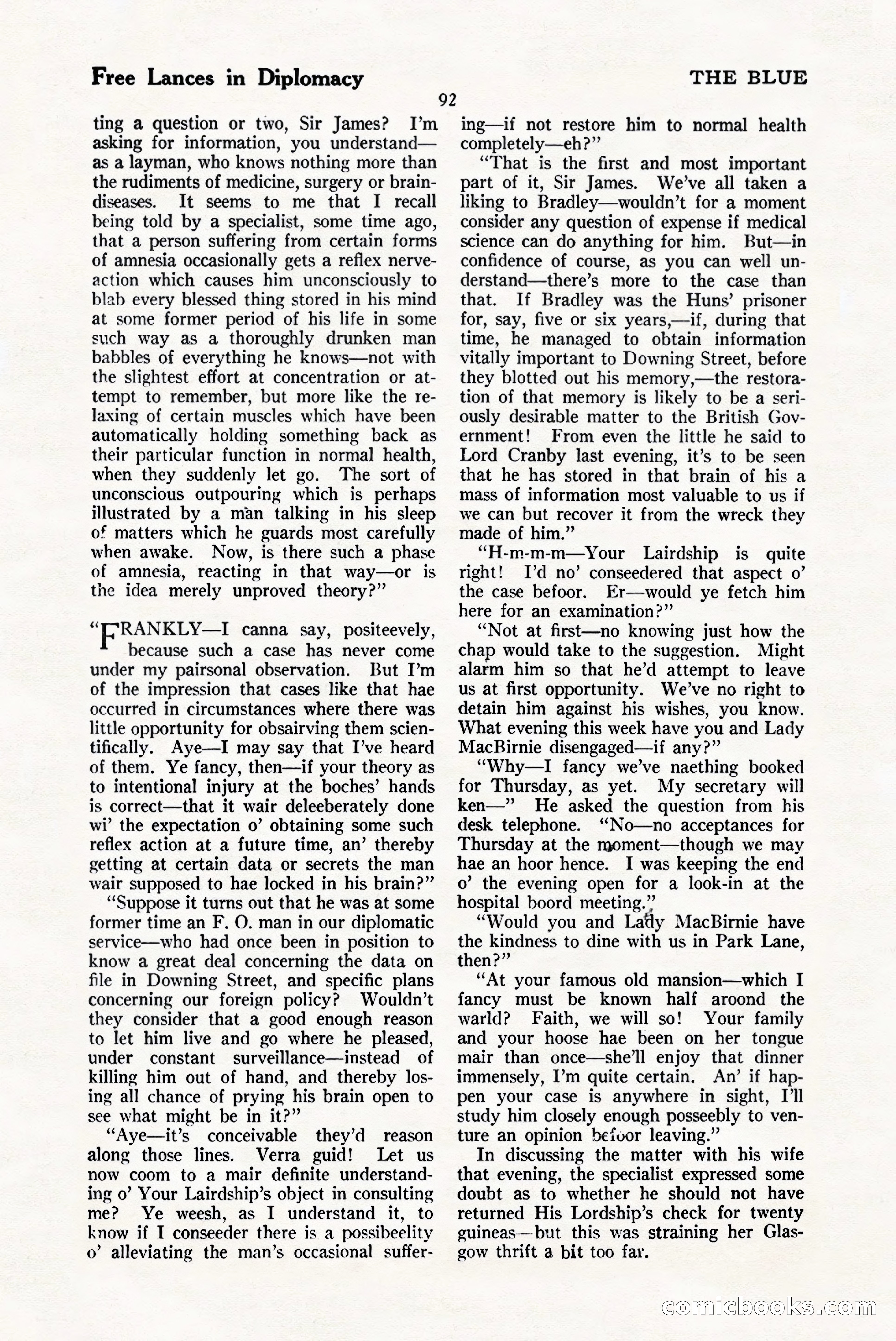 The Blue Book Magazine, January 1925 — page 98 of 208