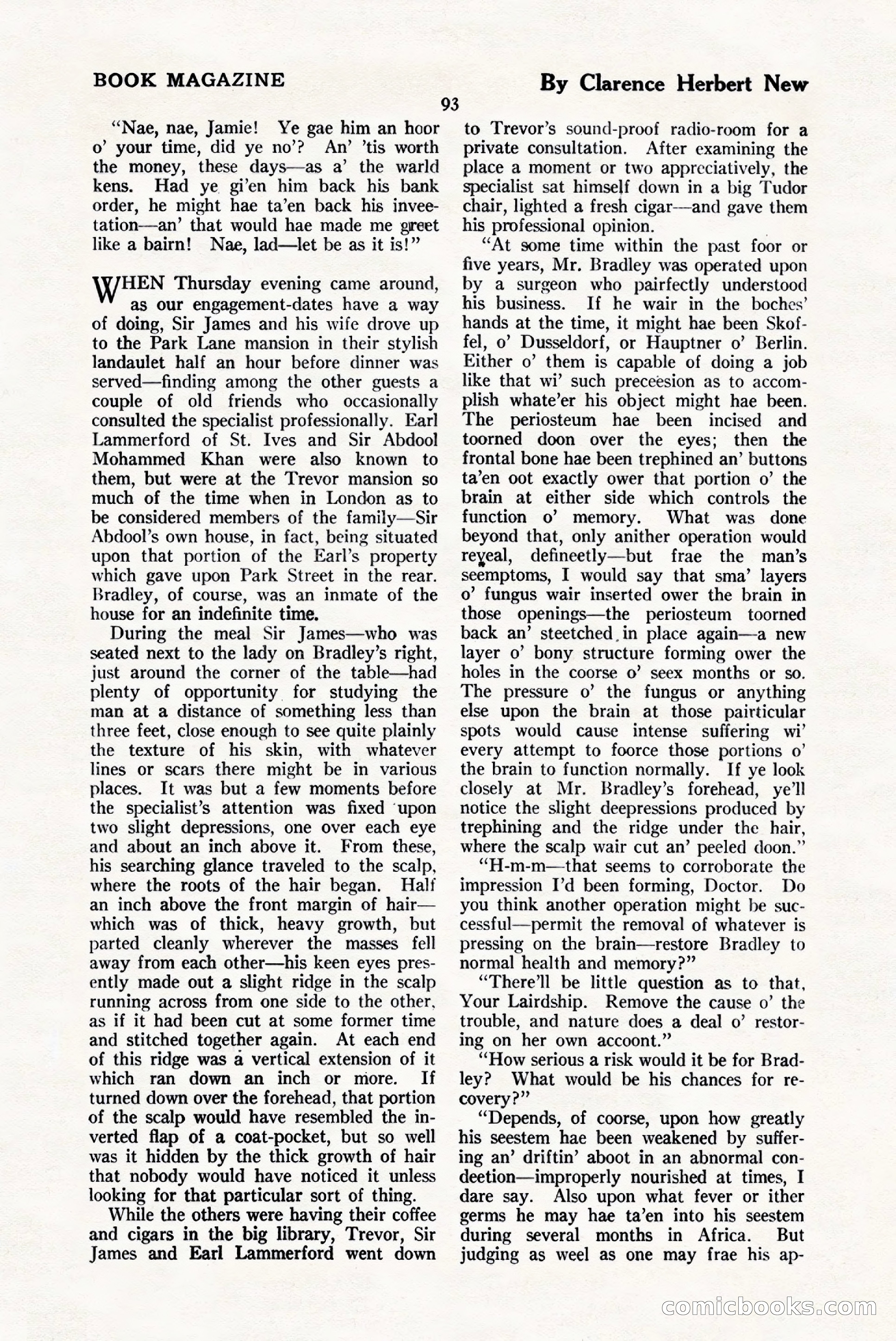 The Blue Book Magazine, January 1925 — page 99 of 208
