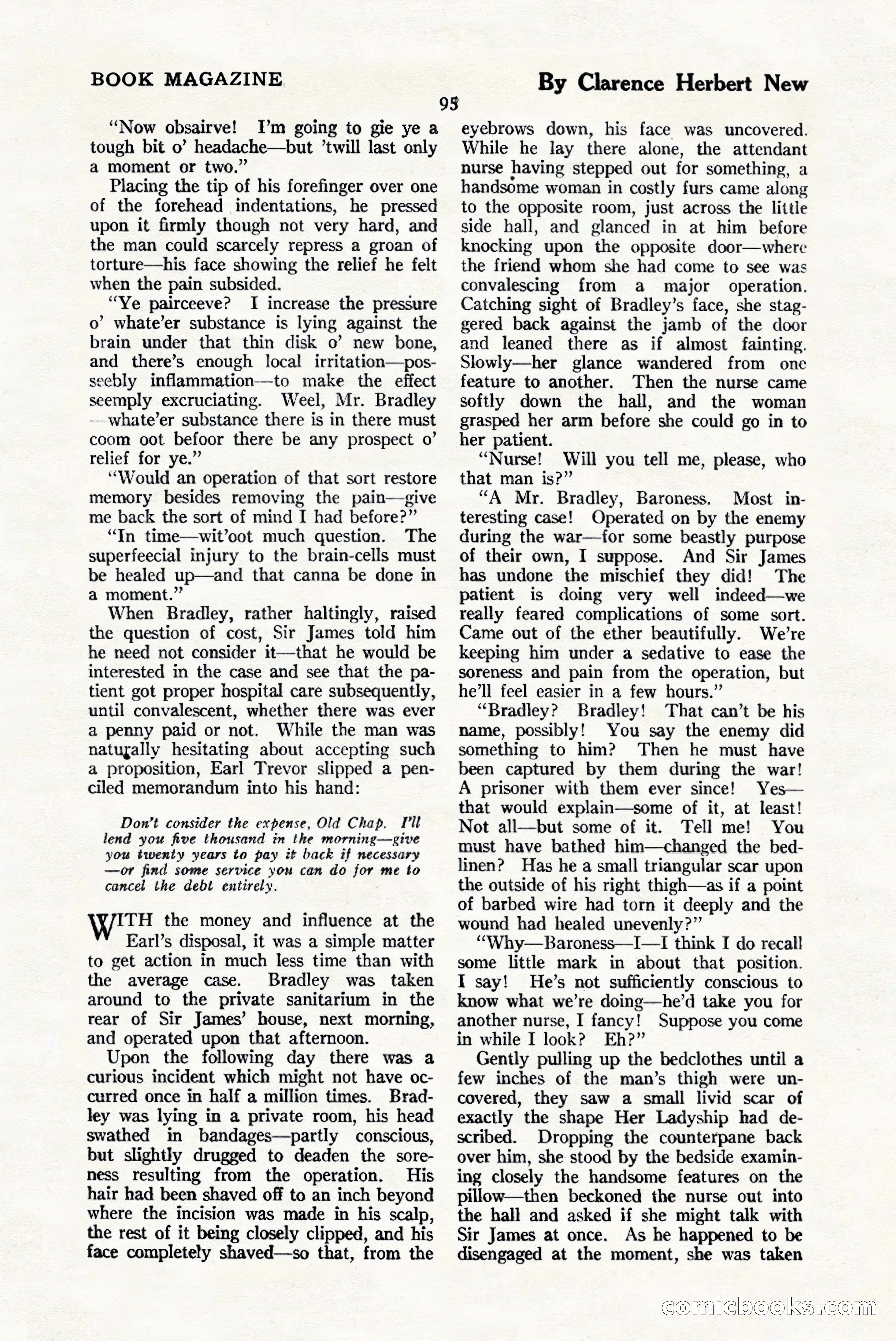 The Blue Book Magazine, January 1925 — page 101 of 208