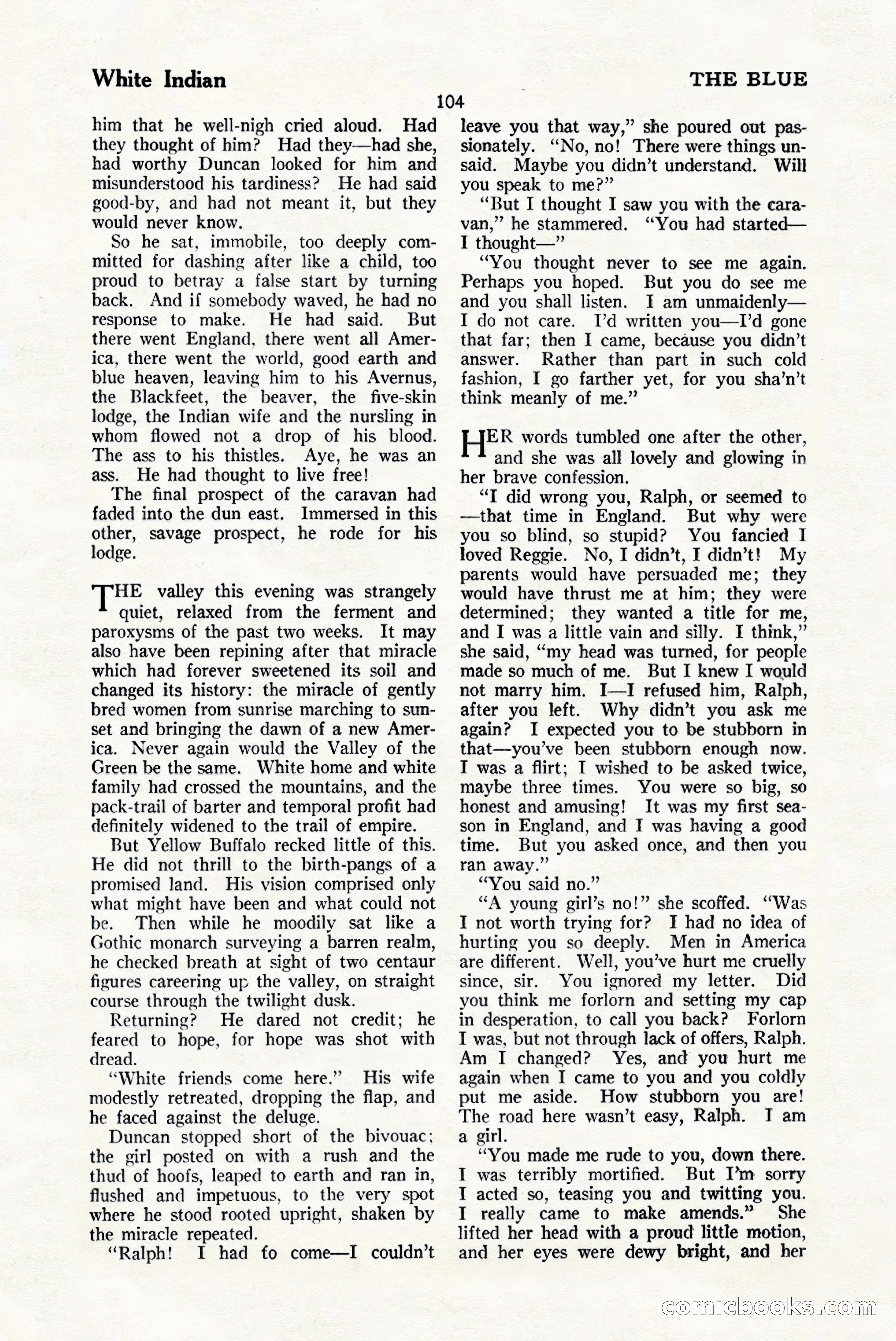 The Blue Book Magazine, January 1925 — page 110 of 208