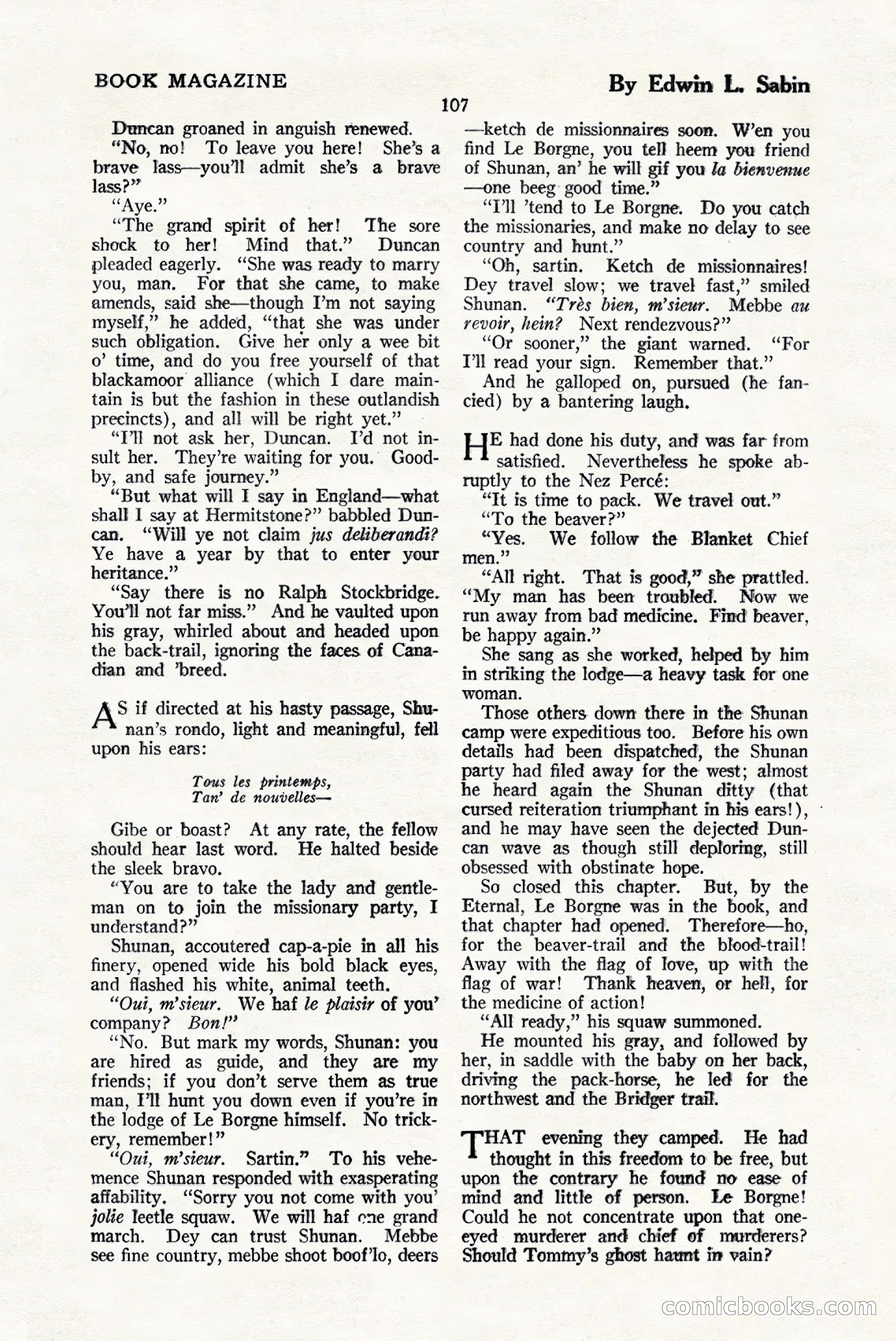 The Blue Book Magazine, January 1925 — page 113 of 208