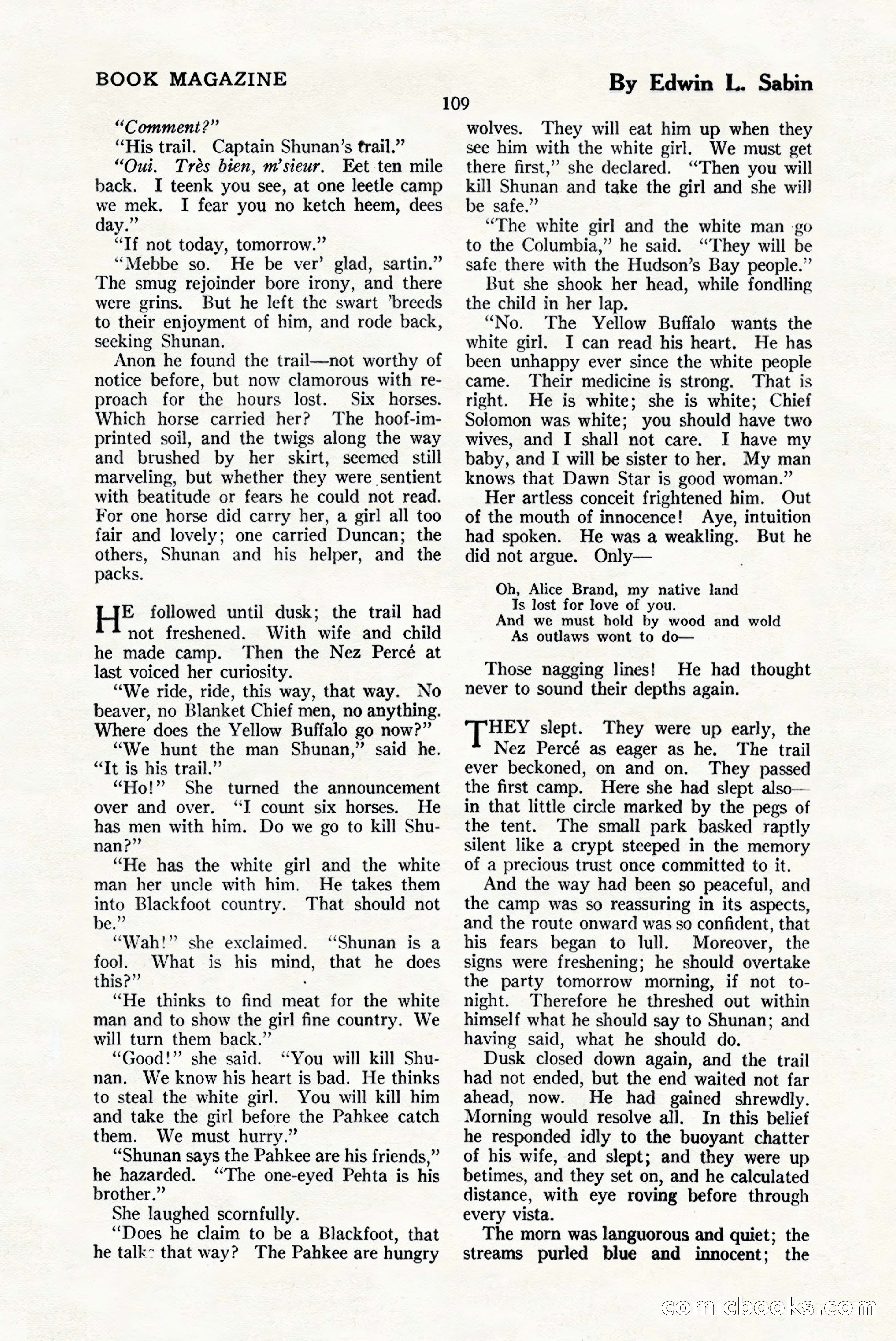 The Blue Book Magazine, January 1925 — page 115 of 208