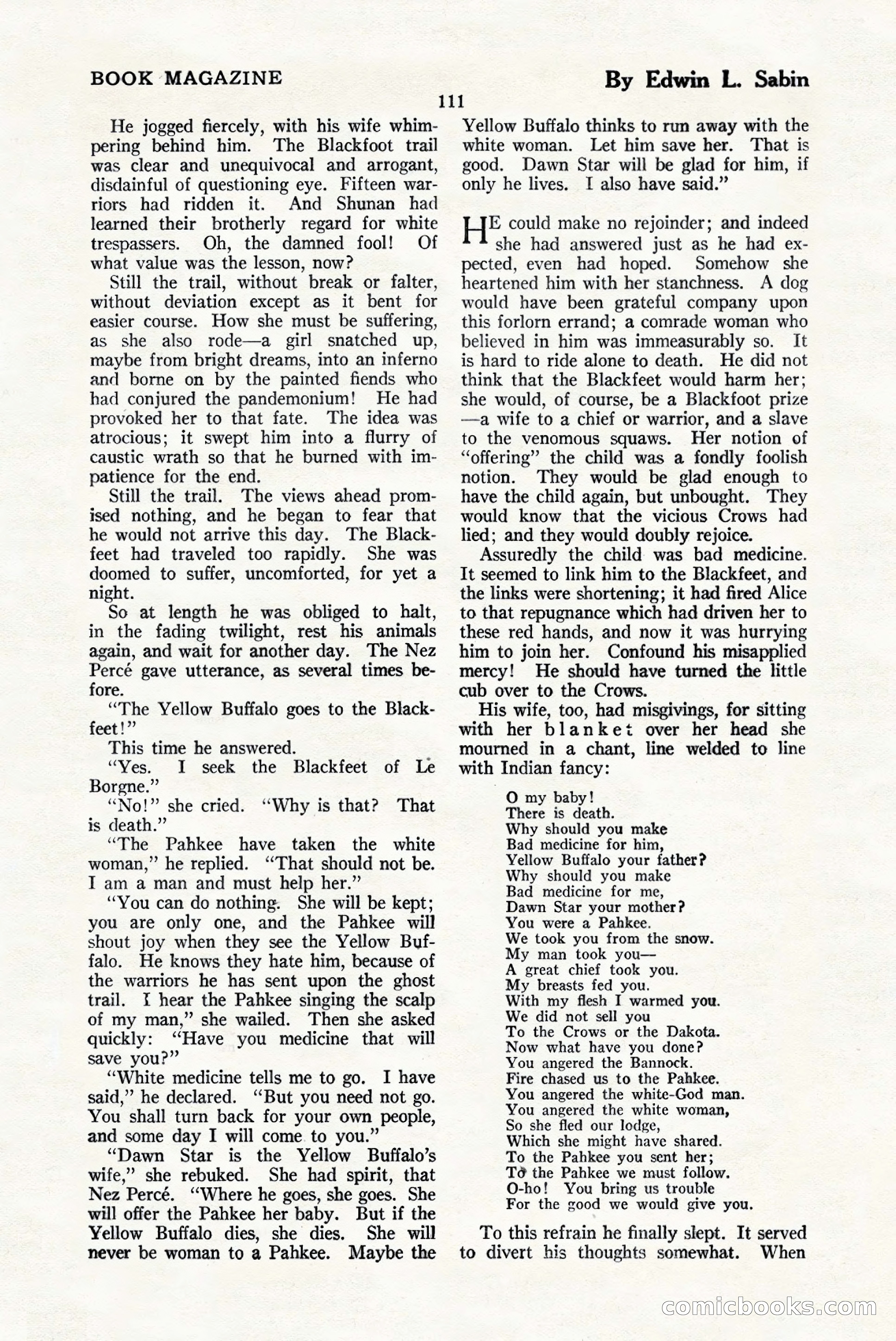 The Blue Book Magazine, January 1925 — page 117 of 208