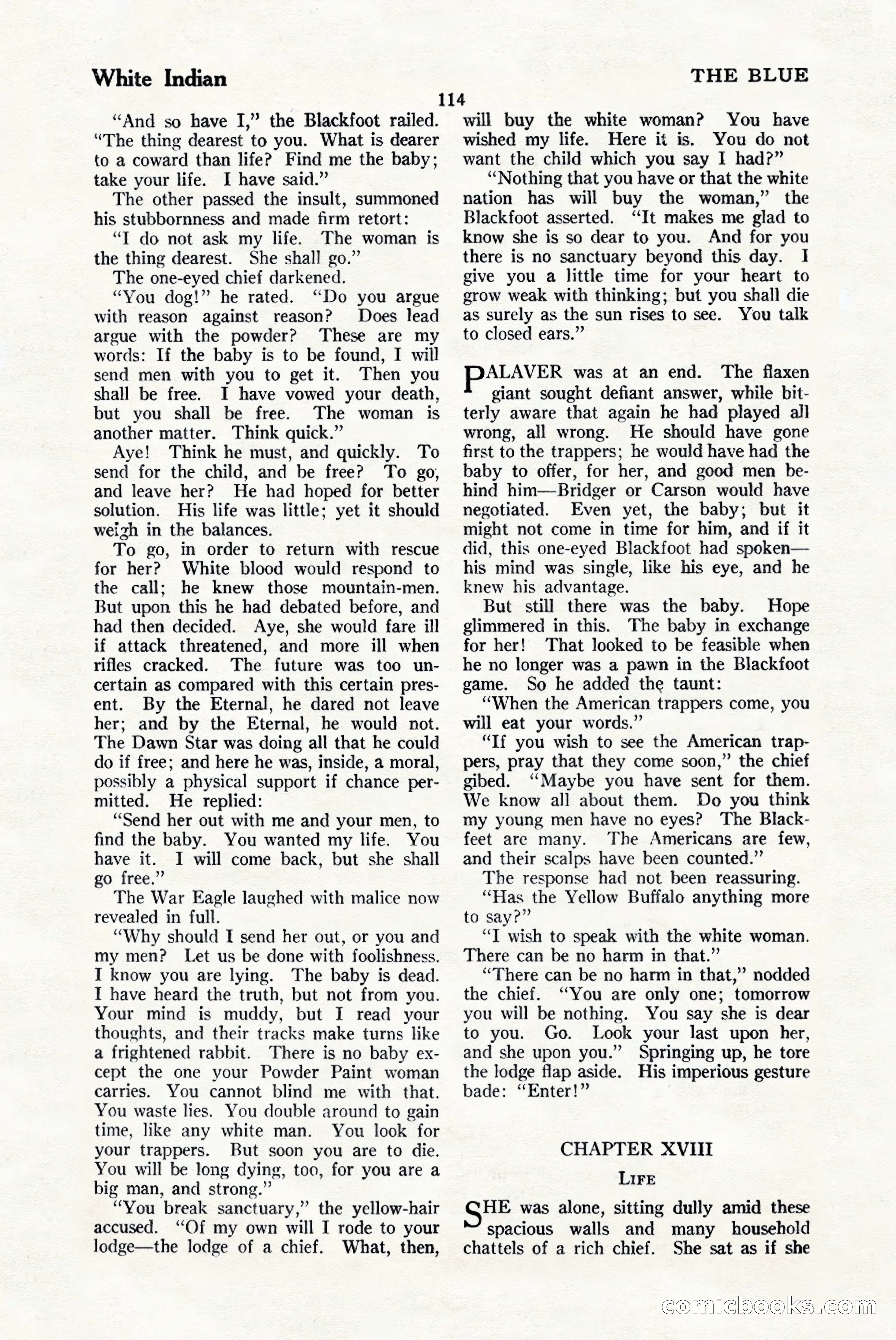 The Blue Book Magazine, January 1925 — page 120 of 208
