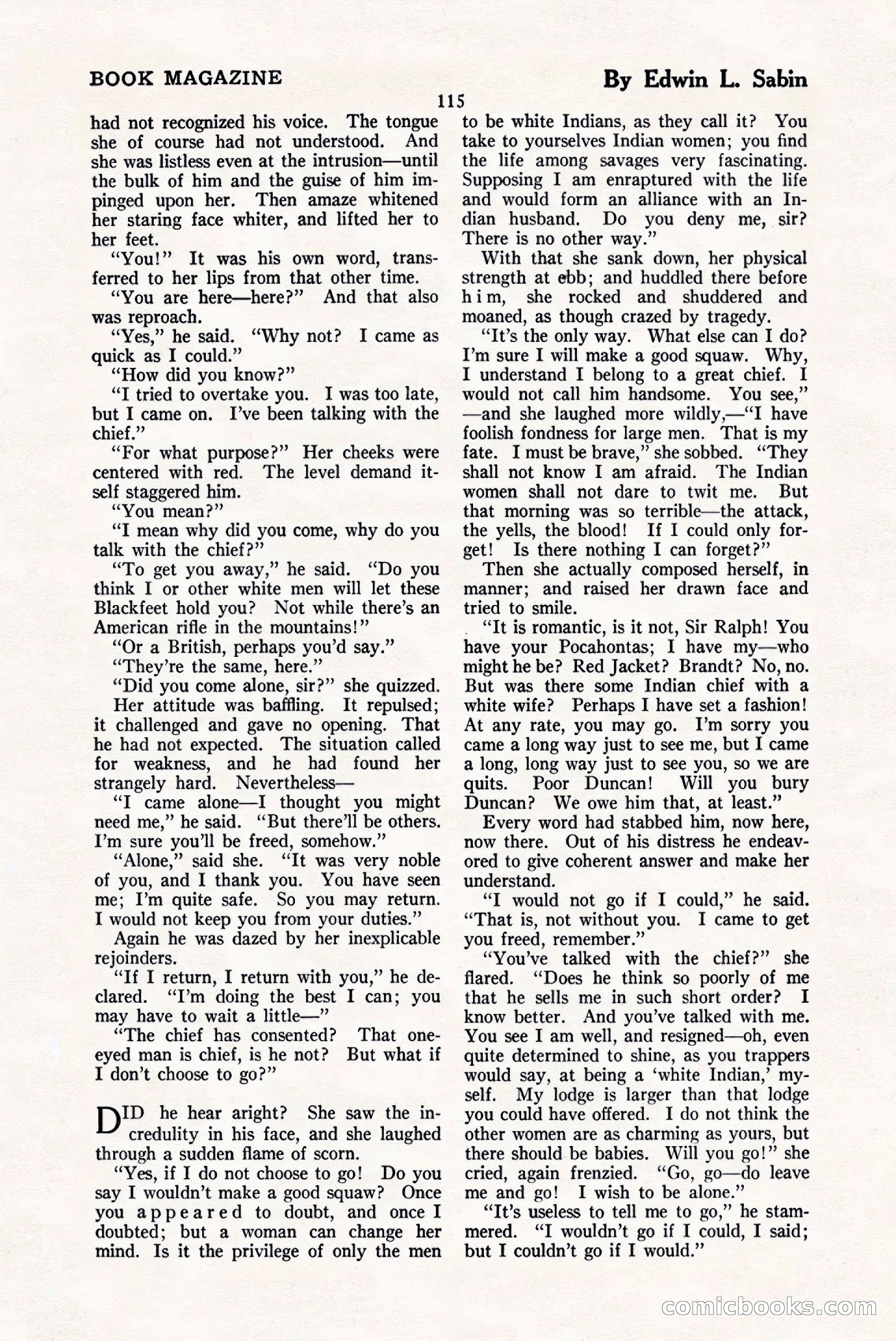 The Blue Book Magazine, January 1925 — page 121 of 208