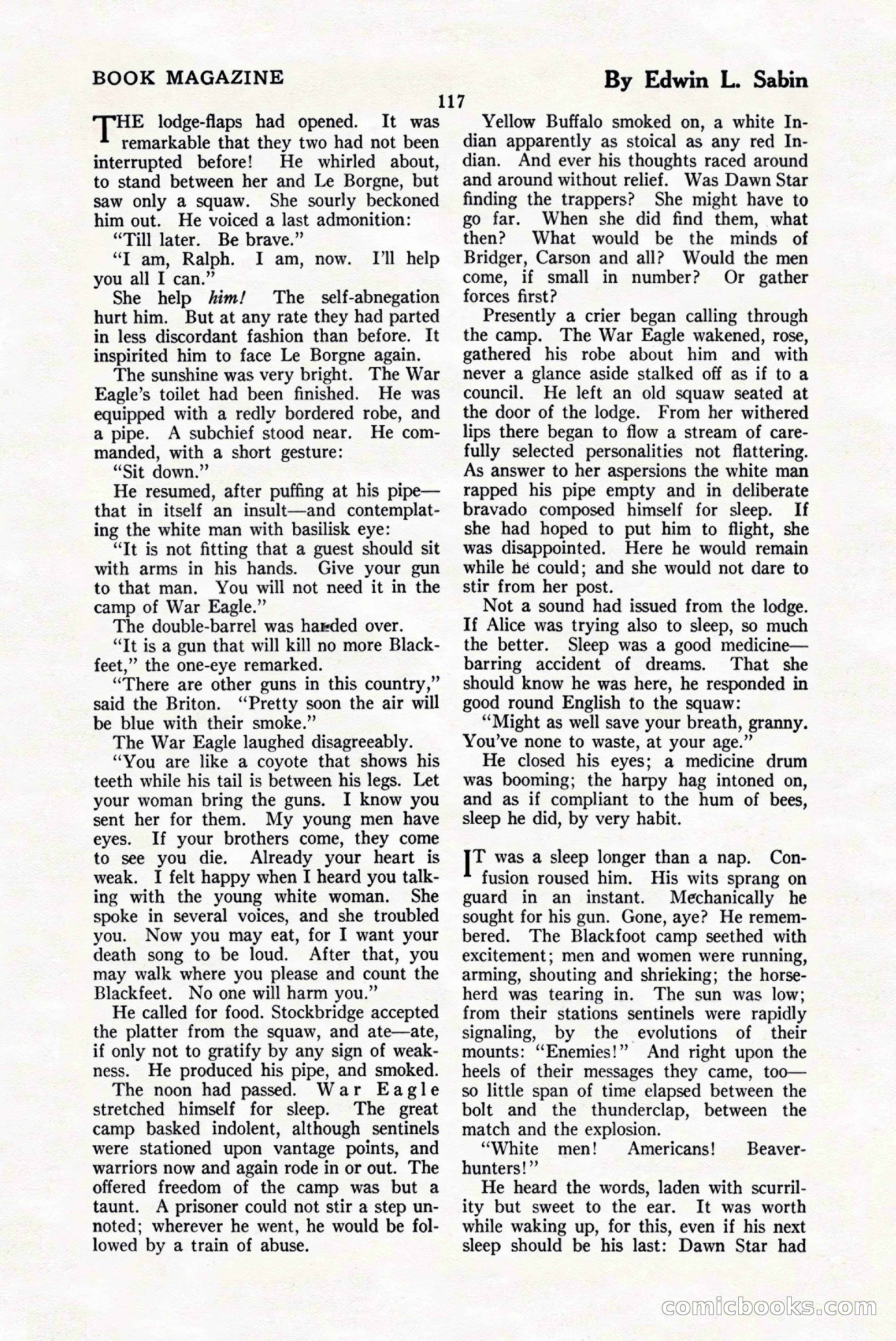 The Blue Book Magazine, January 1925 — page 123 of 208