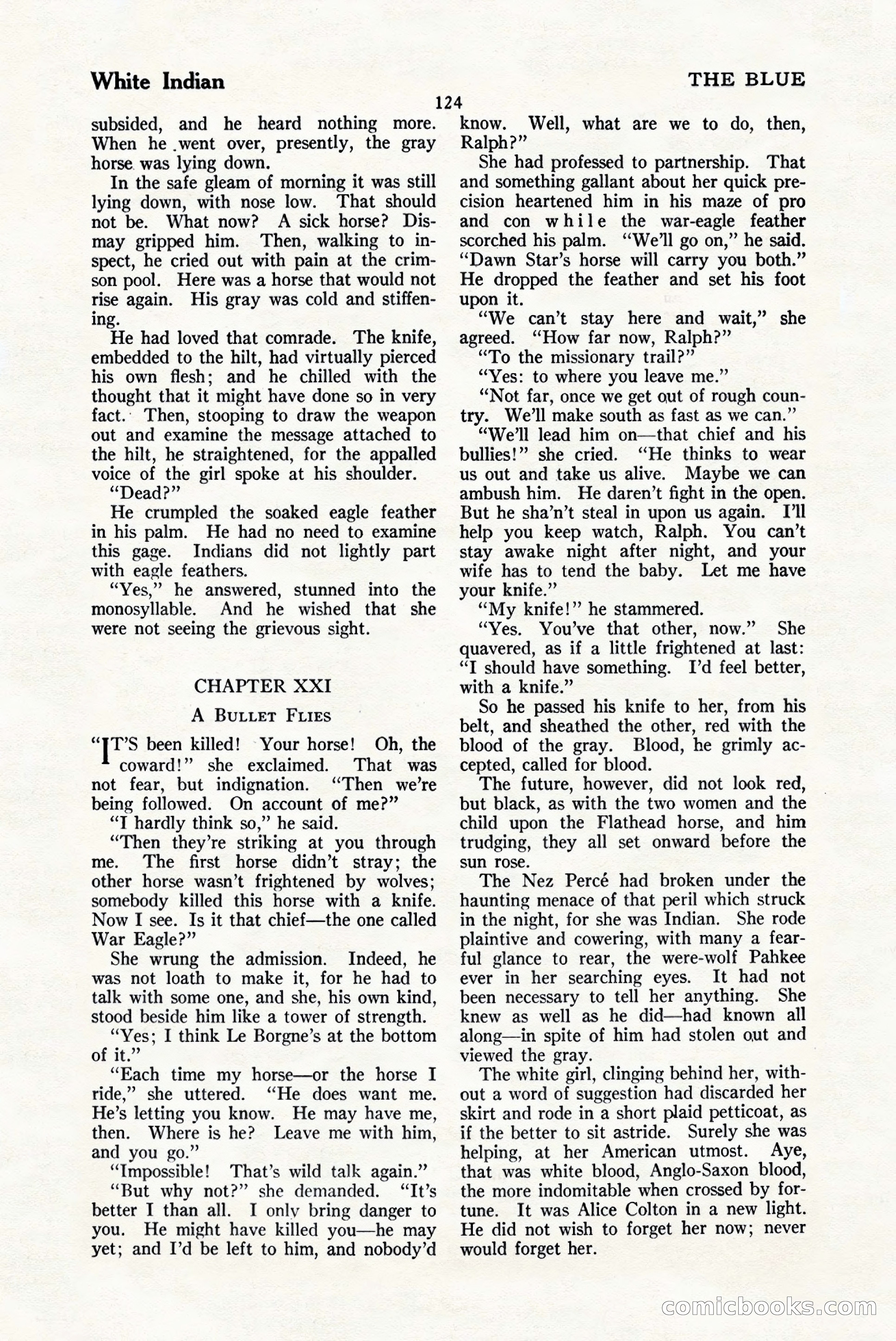 The Blue Book Magazine, January 1925 — page 130 of 208